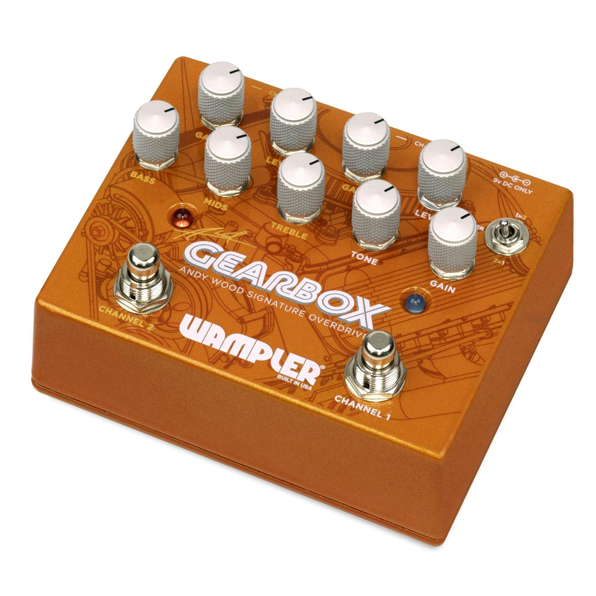 Wampler Gearbox Andy Wood Signature Dual Overdrive Pedal