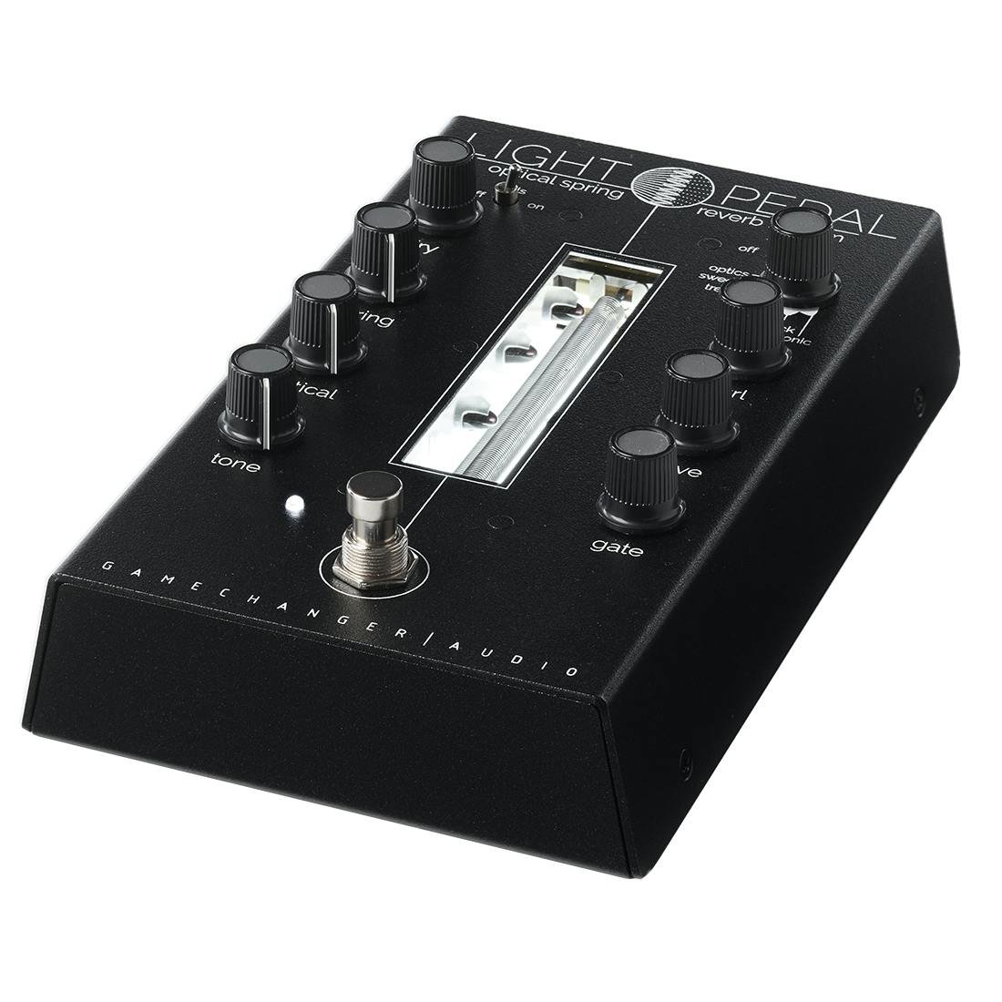 Gamechanger Audio Light Optical Spring Reverb Pedal - 430962-Gamechanger-Audio-Light-Optical-Spring-Reverb-Pedal-Bottom-Angle.jpg