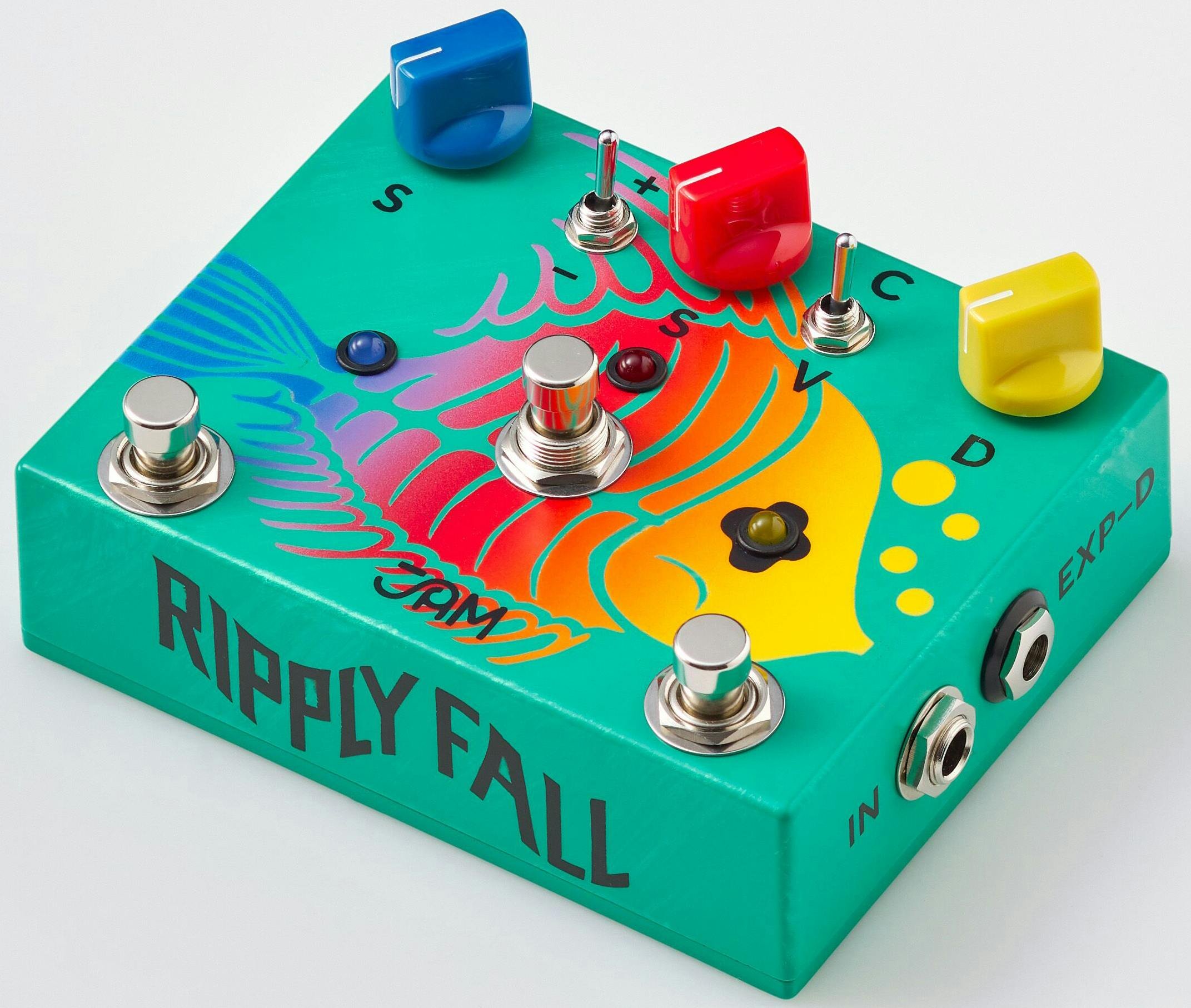 Jam pedals Ripply Fall コーラス ビブラート フェイザー Jam Pedals Ripply Fall Chorus, Vibrato and Phaser Pedal