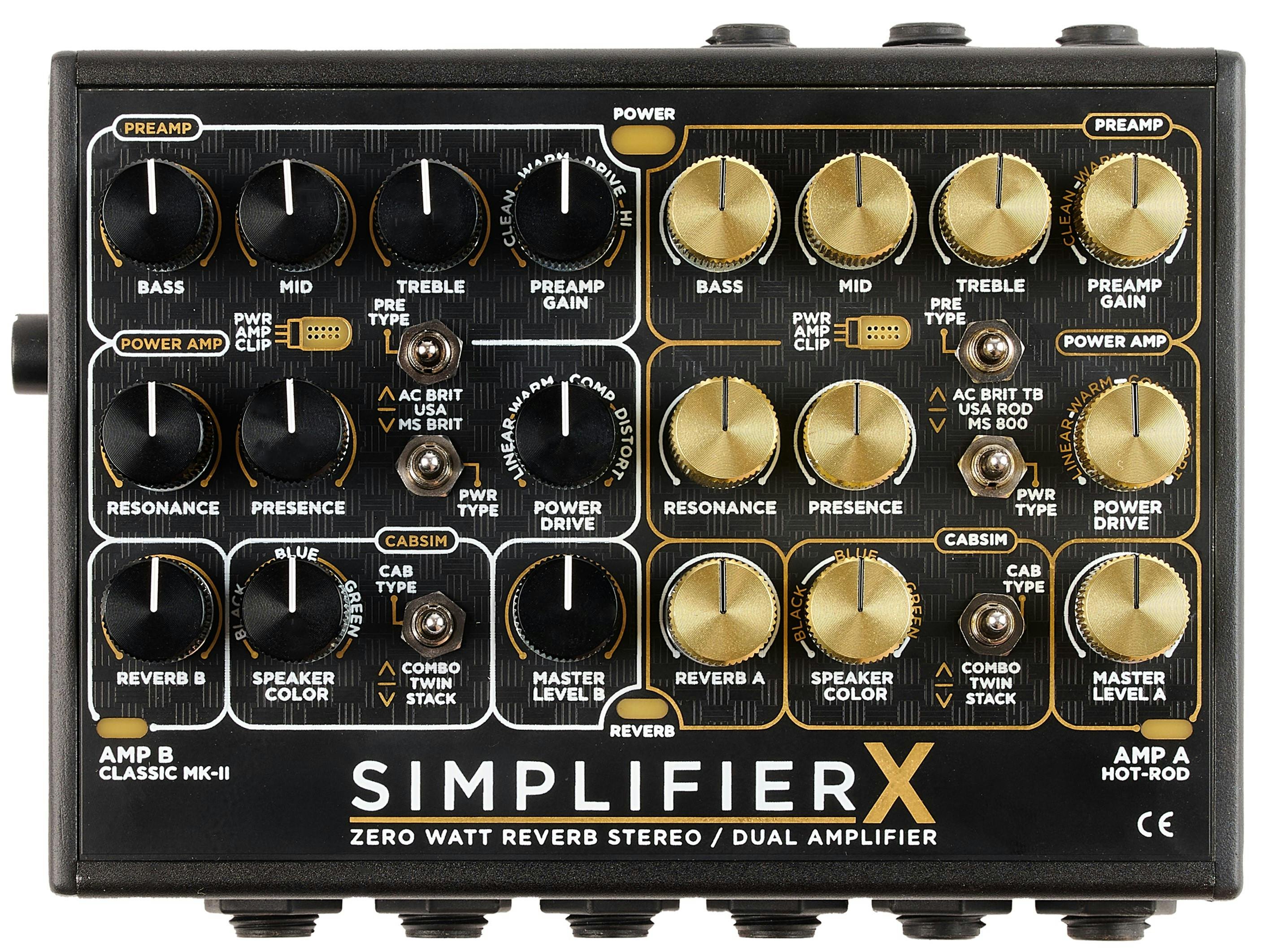 ギター DSM&HUMBOLDT SIMPLIFIER X DSM & Humboldt Simplifier X Dual Preamp and Cab Sim Analogue