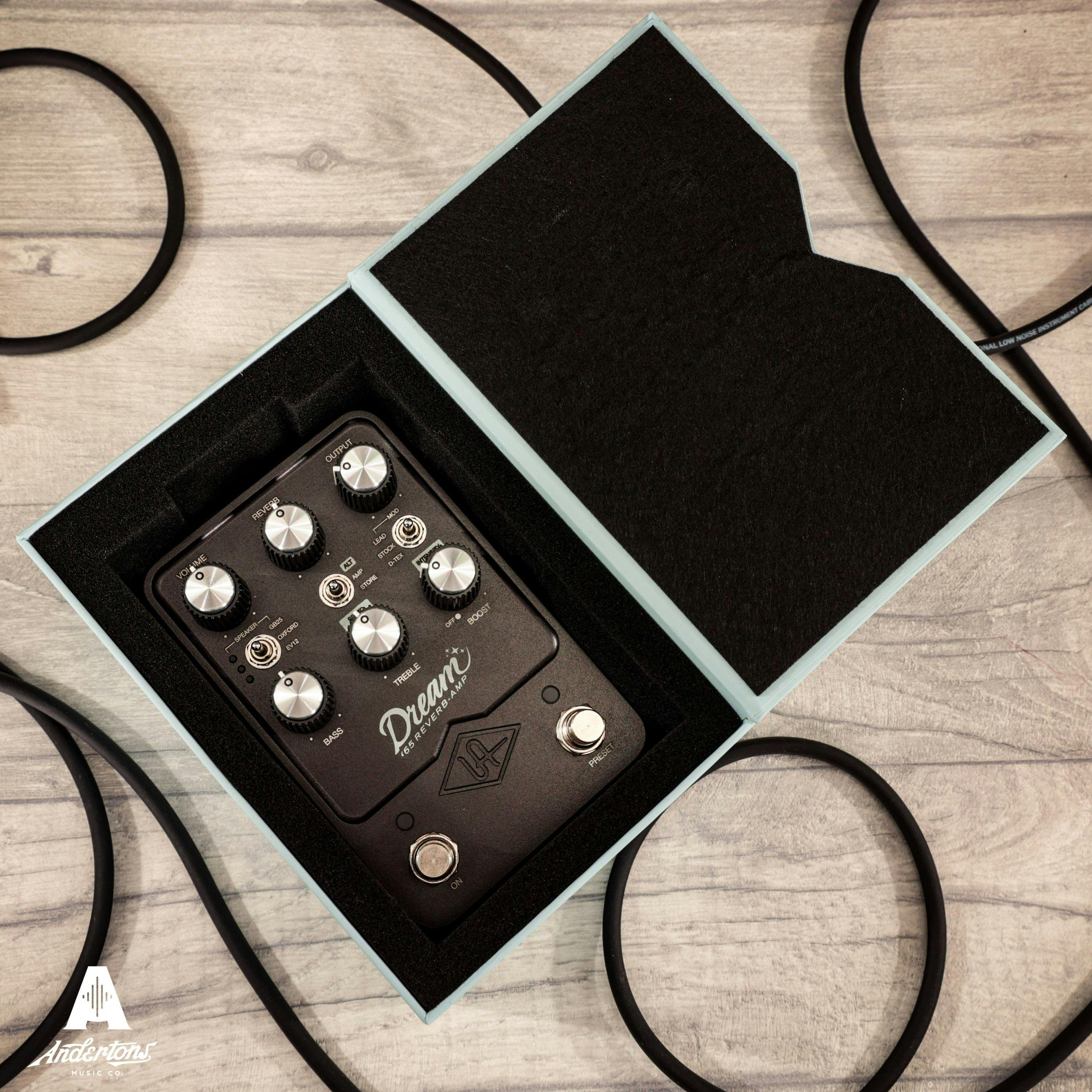 UAFX Dream65 Reverb Amp pedal ほぼ未使用 UAFX Dream65 Reverb Amp pedal ほぼ未使用 Dream '65 Reverb