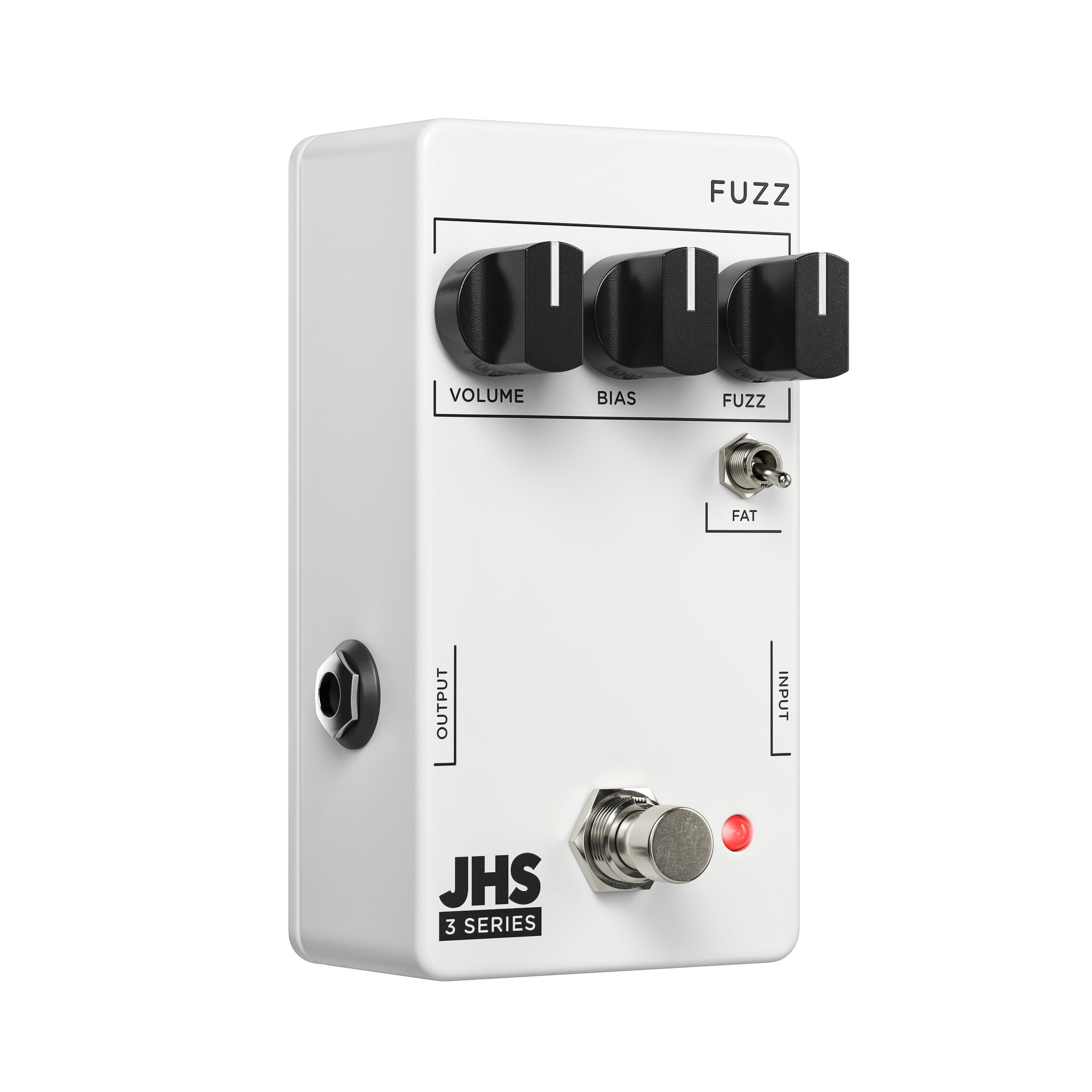 JHS 3 Series Fuzz Pedal - 405823-JHS-Pedals-3-Series-Fuzz-angle.jpg