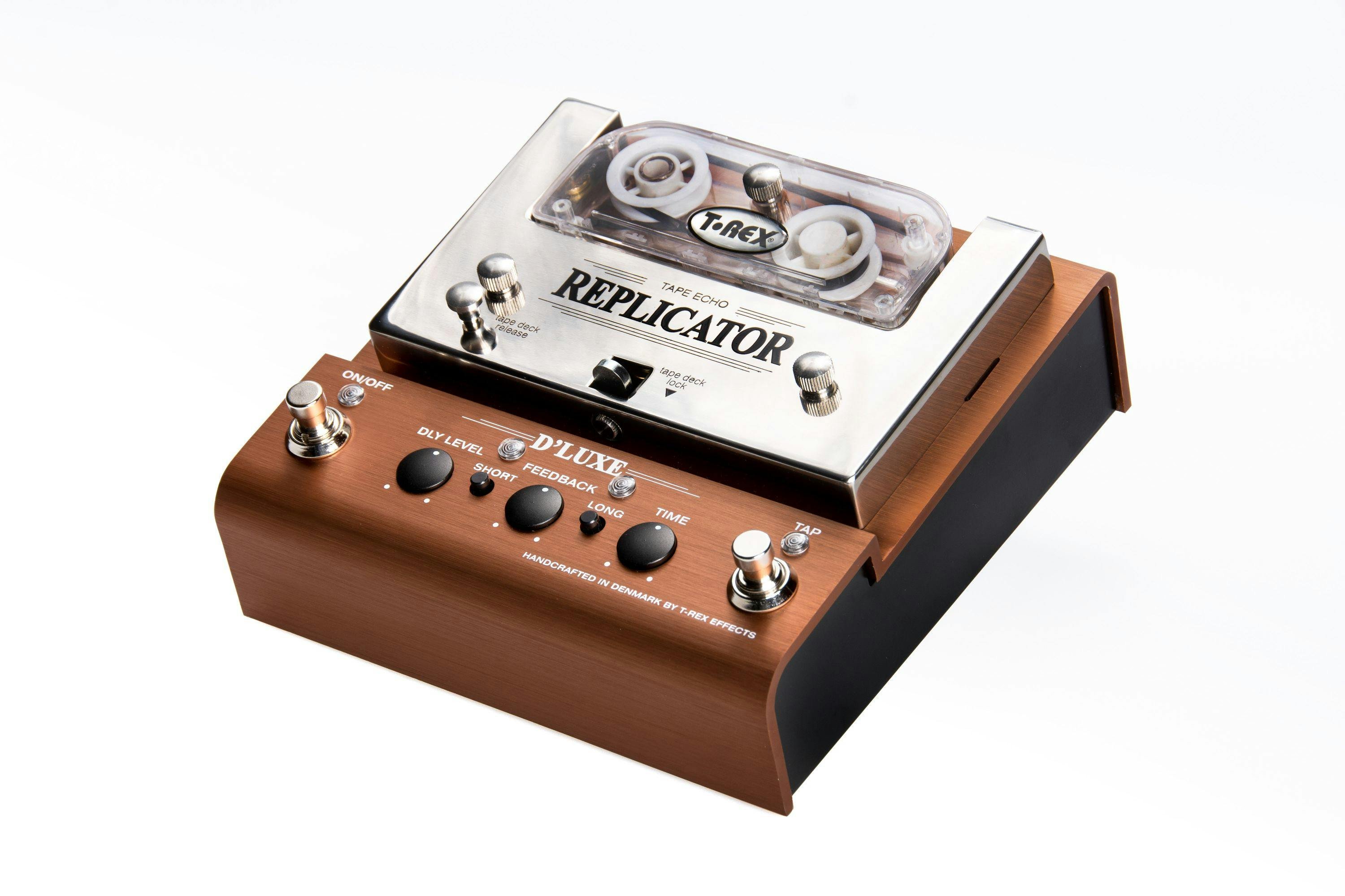 T-Rex Replicator D'Luxe Tape Echo Pedal - 443899-Replicator DLuxe RIGHT-HiRes.jpg
