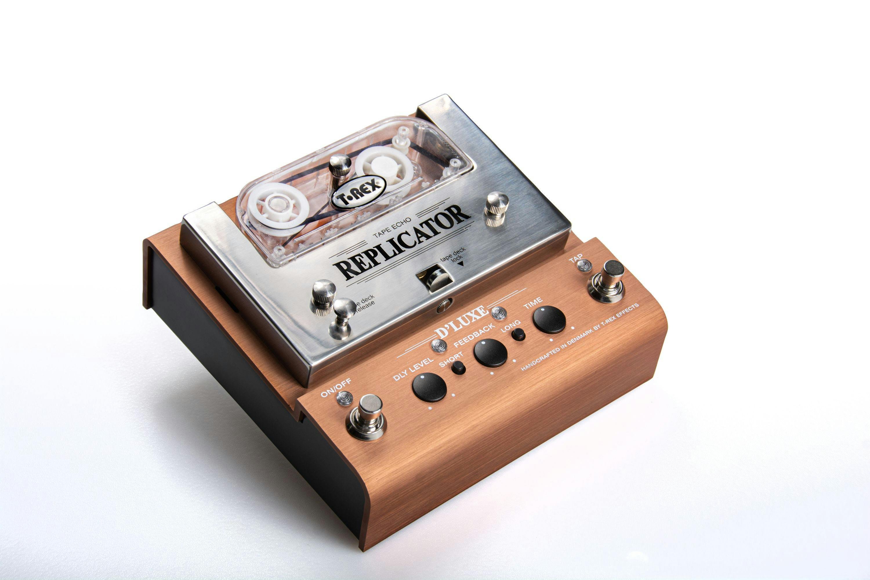T-Rex Replicator D'Luxe Tape Echo Pedal - 443900-Replicator DLuxe LEFT-HiRes.jpg