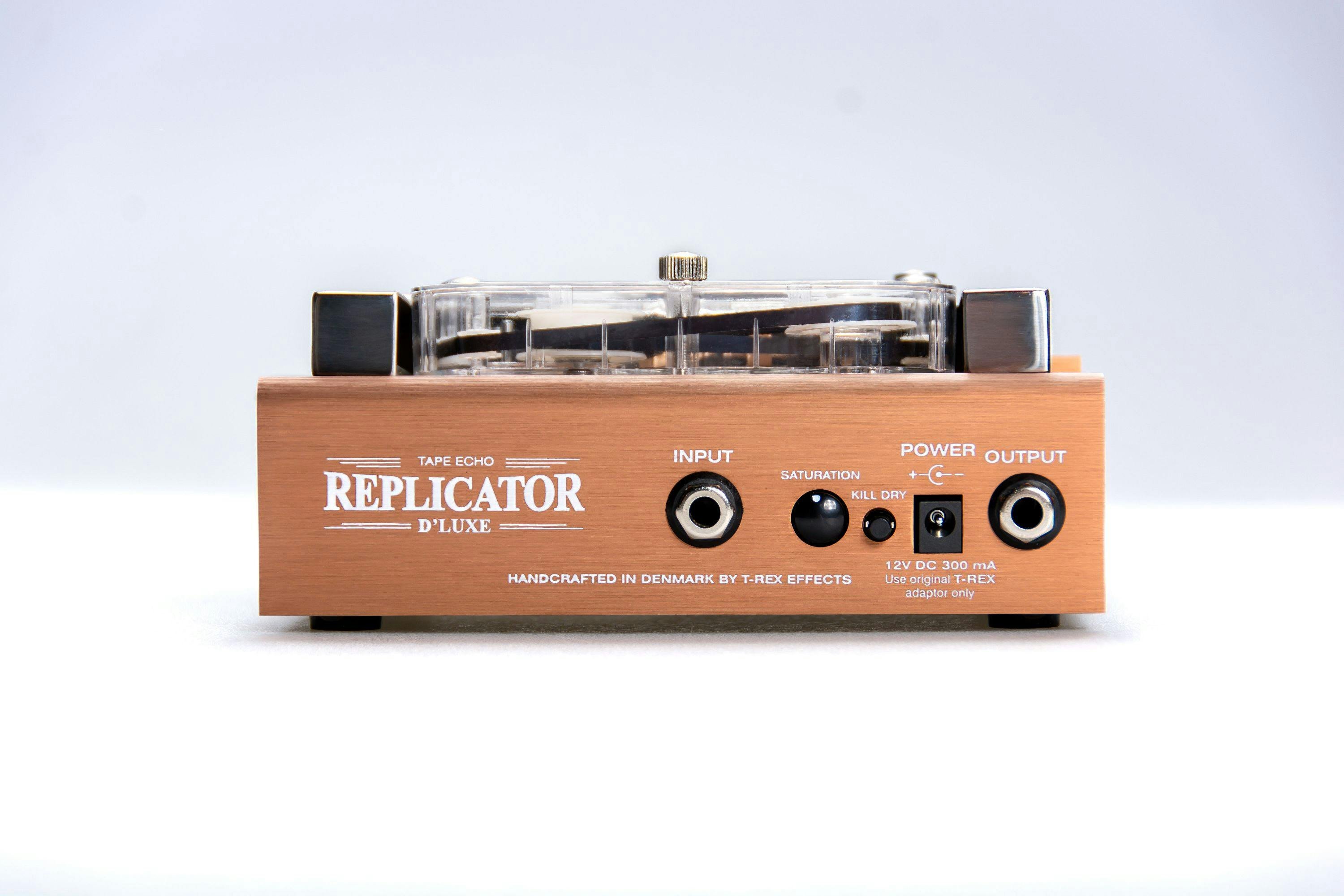 T-Rex Replicator D'Luxe Tape Echo Pedal - 443902-Replicator DLuxe BACK-HiRes.jpg
