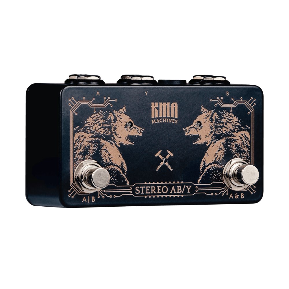 KMA Machines Stereo AB/Y Switcher Pedal - KMA-ABYST-kma_machines-stereo_aby-lhp.jpg