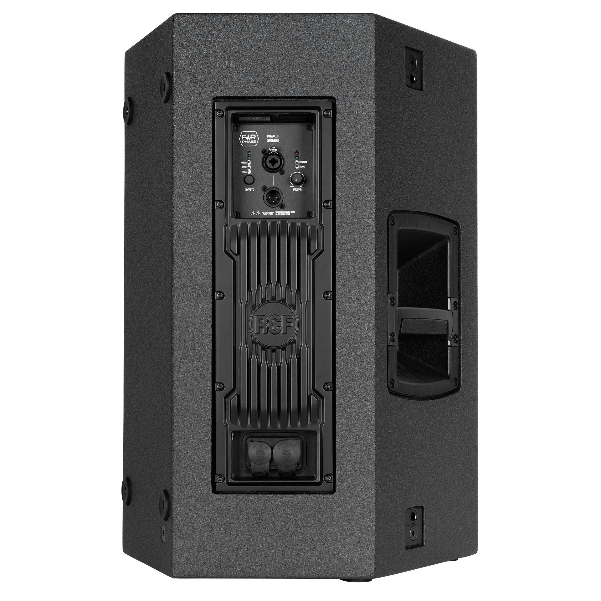 RCF NX 932-A Two-way Active speaker system 12" + 3" v.c., 2.100 Wpeak - 13000766-RCF_NX_932-A_BACK_2.jpg