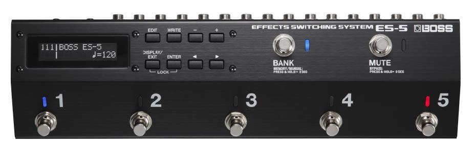 BOSS ES5 Effects Switching System - 100643-ES-5_F_MEMORYMODE.jpg