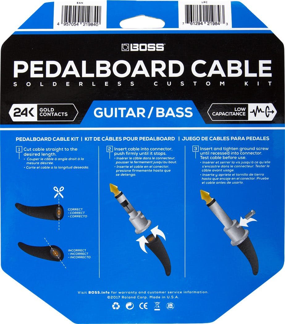 Boss BCK-12 Solderless Pedalboard Cable Kit - 497688-1646299705762.jpg