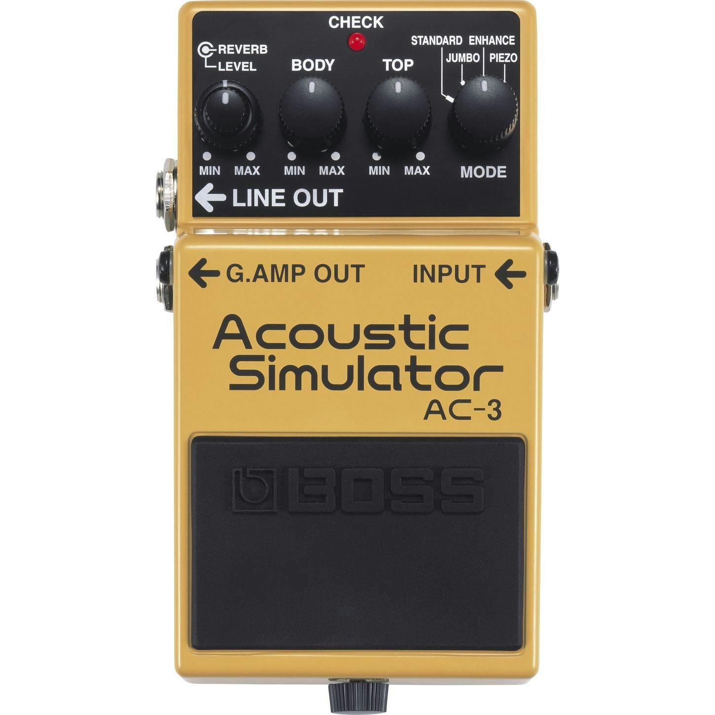 BOSS Acostic Simulator ACー3 Boss AC-3 Acoustic Simulator Pedal - Andertons Music Co.