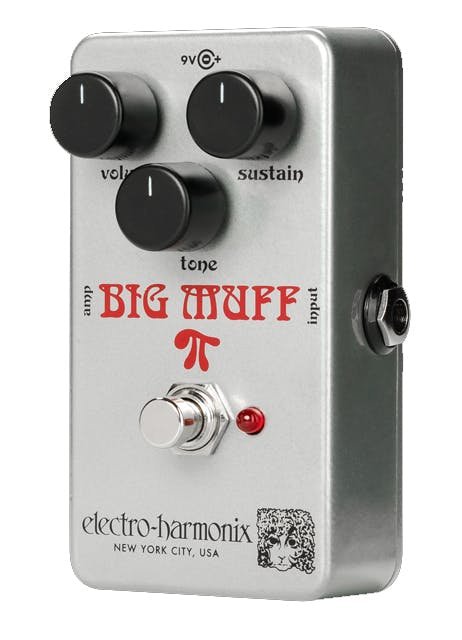 Electro Harmonix V2 Violet Ram's Head Big Muff Fuzz Pedal