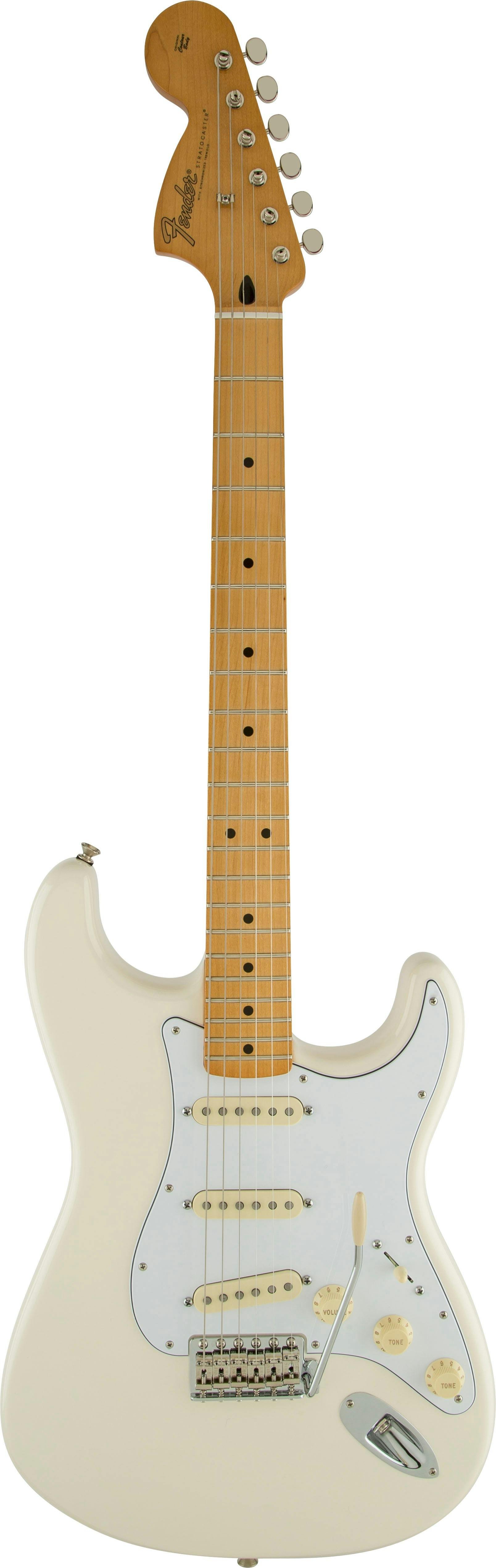 Fender Jimi Hendrix Strat in Olympic White - Andertons Music Co.