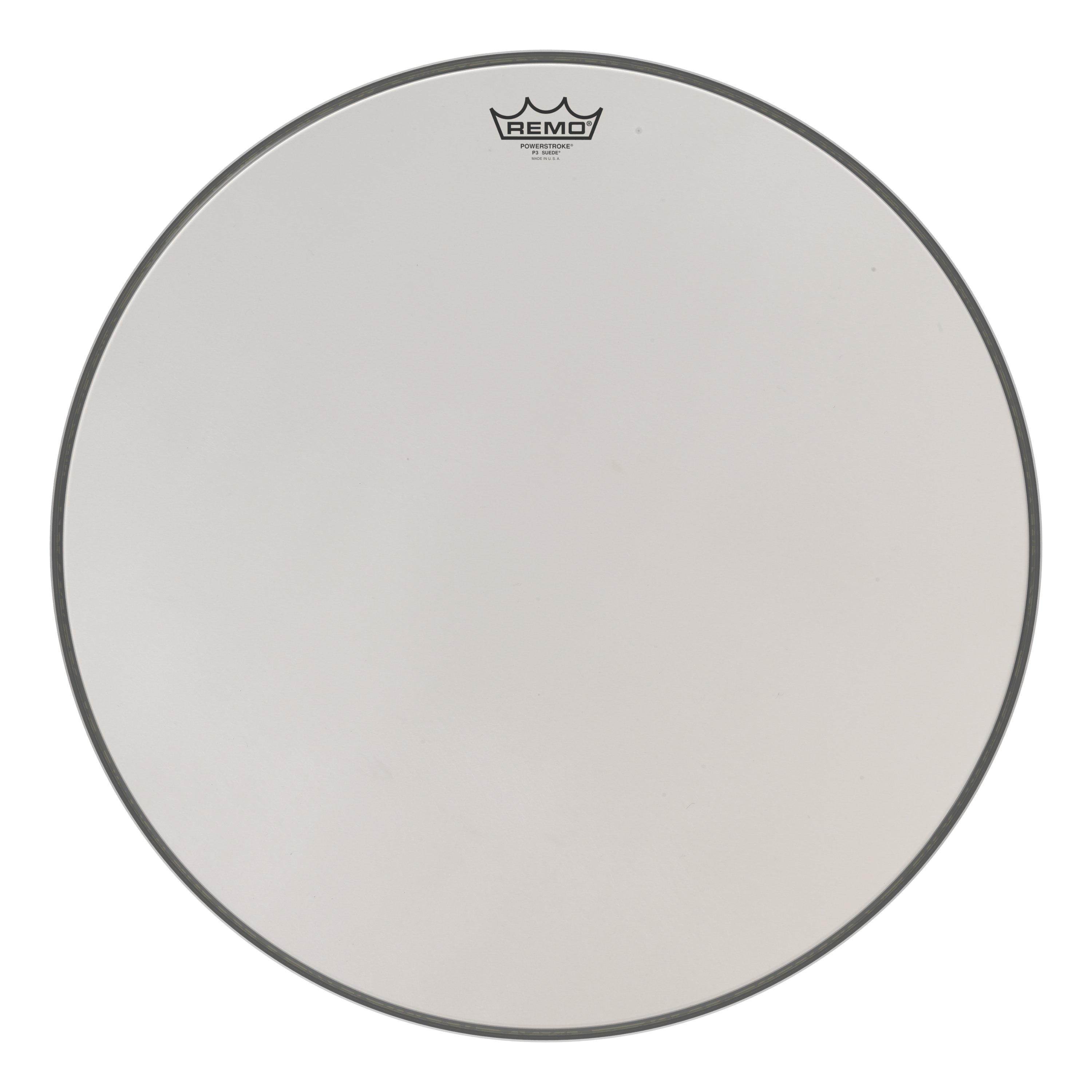 Remo Powerstroke 3 Suede Bass Drum Head - 24" - 448908-P3-1824-00.jpg