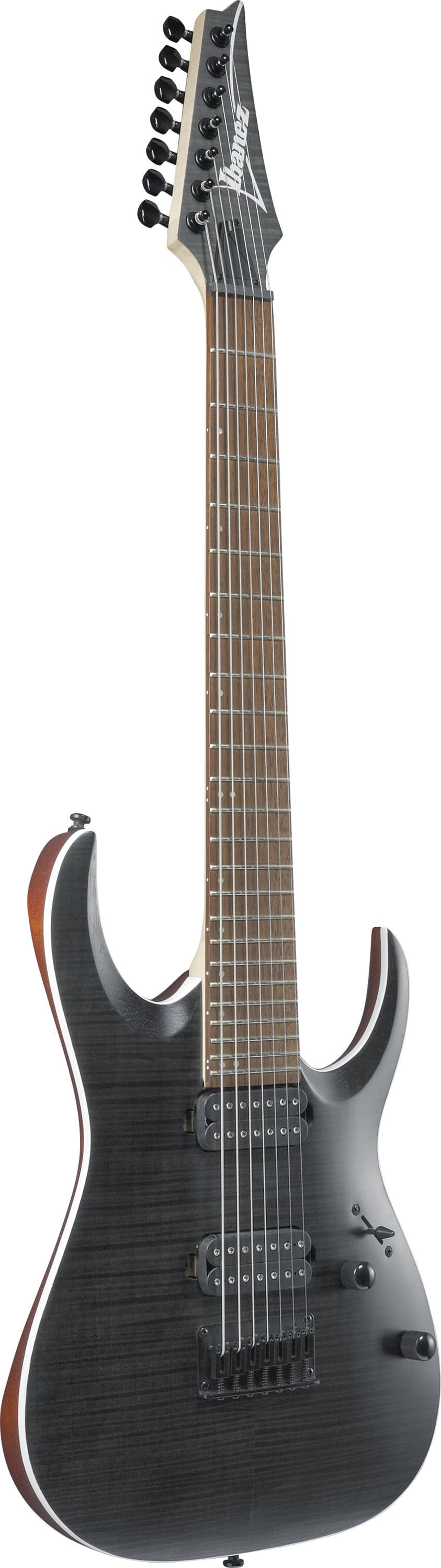 Ibanez RGA742FM-TGF 7-String Electric Guitar in Transparent Gray