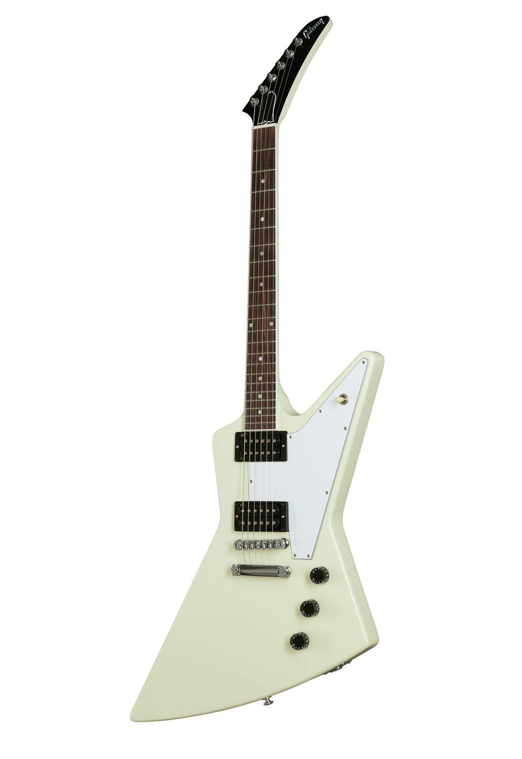 Gibson '70s Explorer Electric Guitar in Classic White - 372088-Gibson USA 70s Explorer Classic White 2.jpg