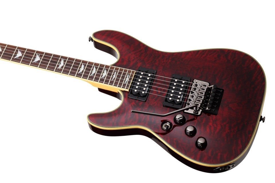 Schecter Omen Extreme 6 FR Left Handed Electric Guitar in Black Cherry - 45716-tmp1713.jpg