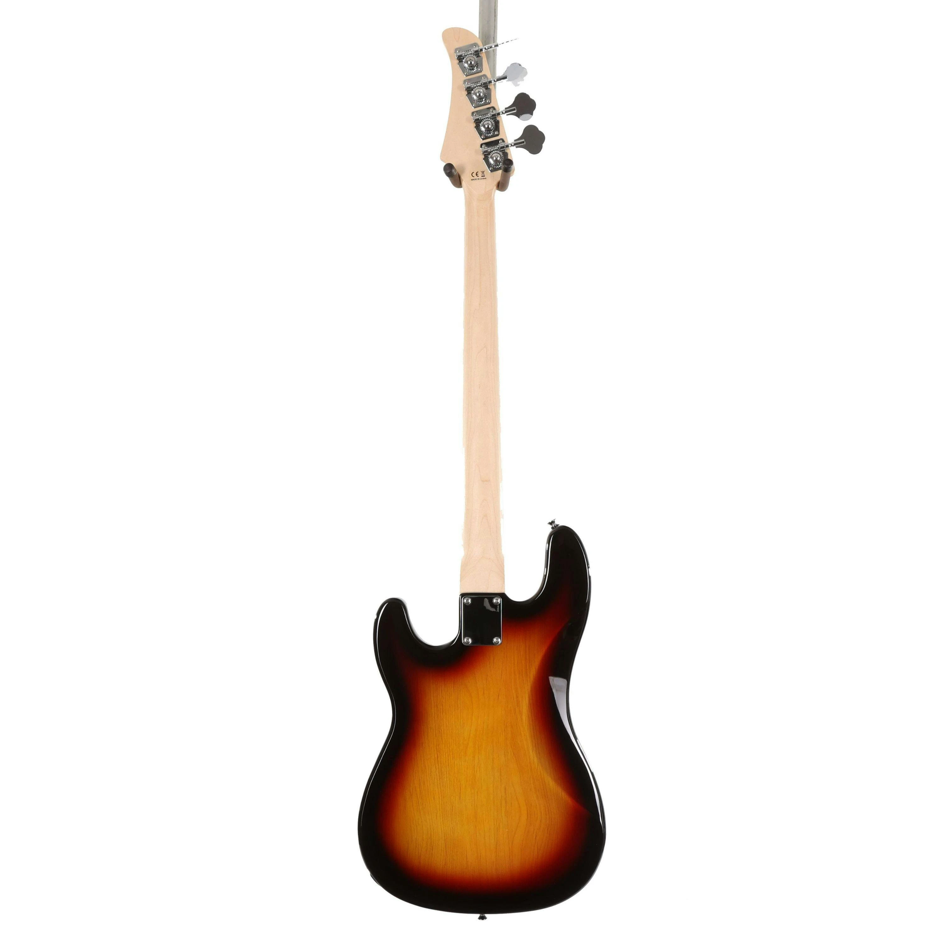 EastCoast PJ4 Black Pickguard Electric Bass Guitar in Sunburst - 478351-EastCoast PJ4 Electric Bass Guitar in Sunburst Rosewood Fingerboard 3.jpg