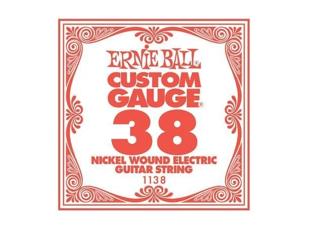 Ernie Ball Single Wound Electric Guitar String 38 - 448081-EB1138.jpg
