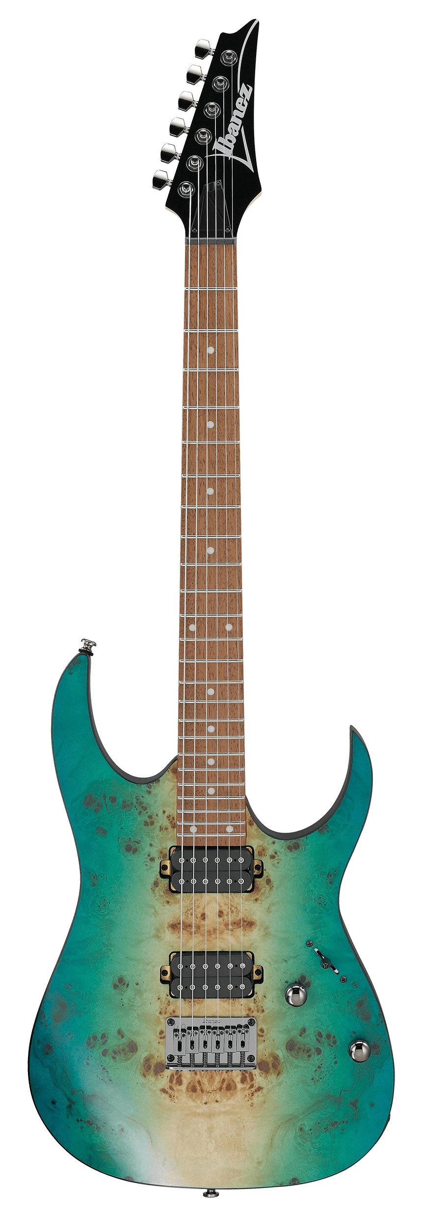 Ibanez RG421PBCHF Electric Guitar in Caribbean Shoreline Flat - p_region_RG421PB_CHF_1P_06.jpg