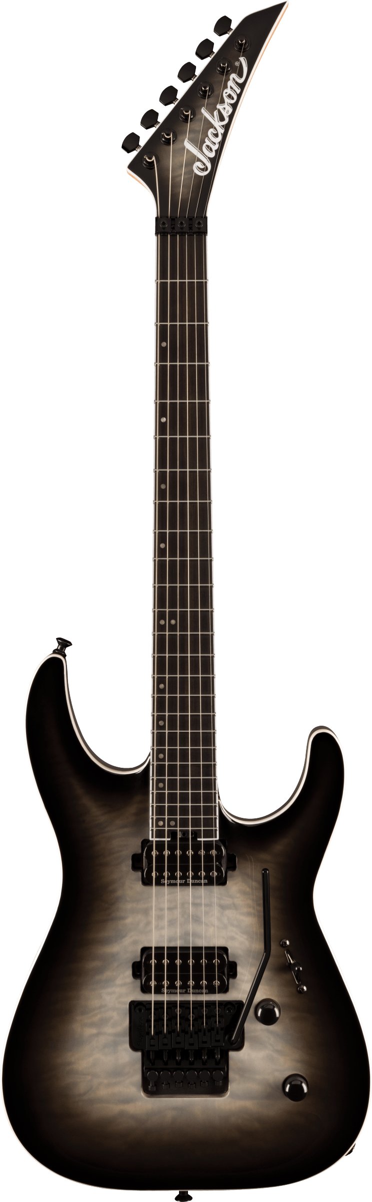 Jackson Pro Plus Series Dinky DKAQ Electric Guitar in Ghost Burst - 2914105585-2914105585_jac_ins_frt_1_rr.jpg