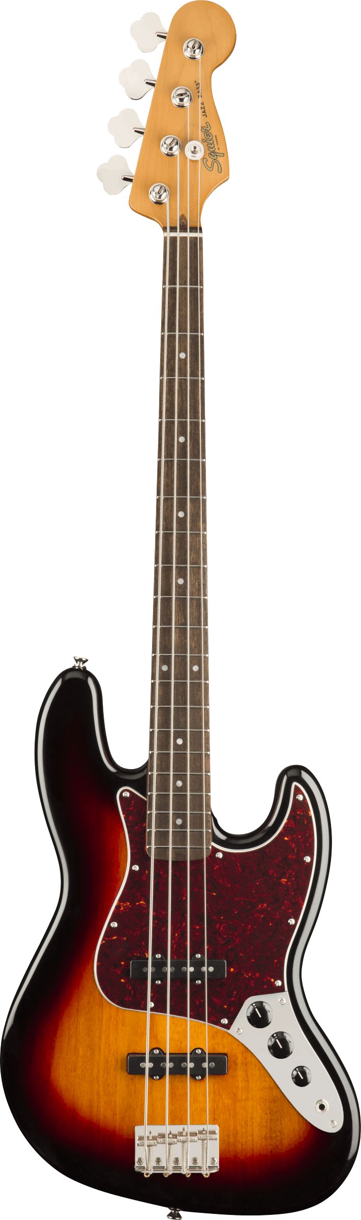 Squier Classic Vibe 60s Jazz Bass Guitar Laurel Fingerboard 3-Color Sunburst - 0374530500-0374530500_gtr_frt_001_rr.jpg