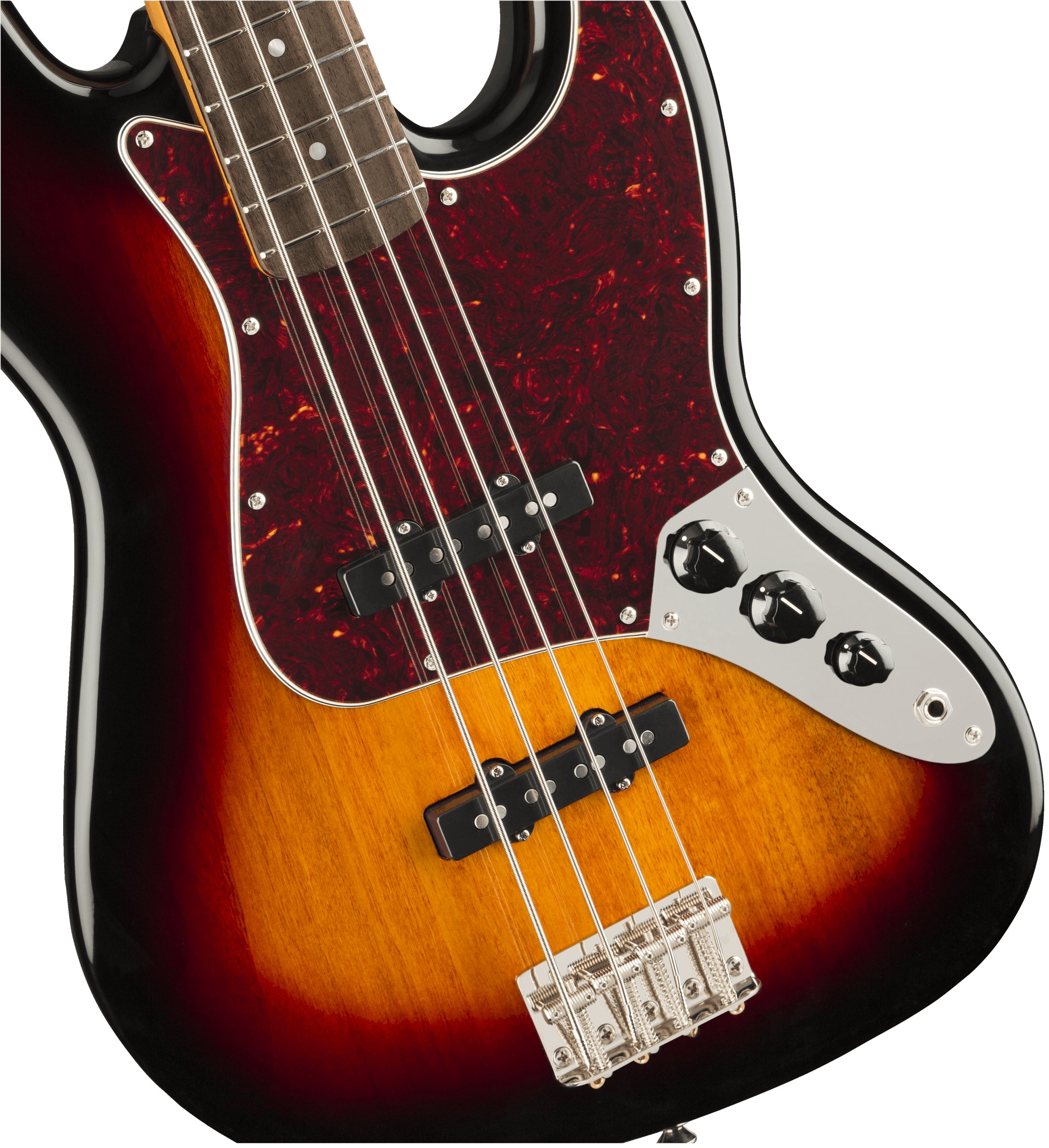Squier Classic Vibe 60s Jazz Bass Guitar Laurel Fingerboard 3-Color Sunburst - 0374530500-0374530500_gtr_frtbdydtl_001_nr.jpg