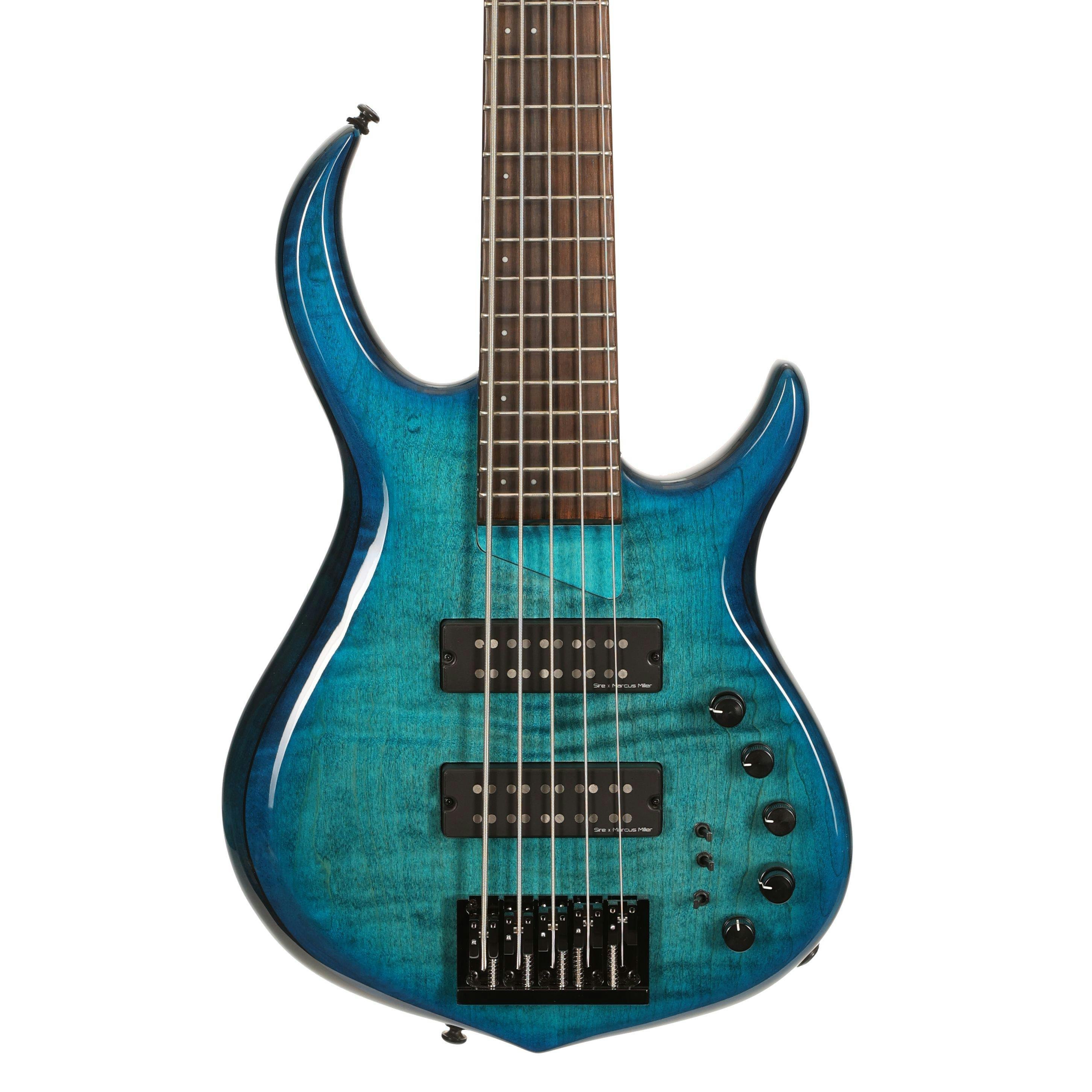 Sire Version 2 Updated Marcus Miller M7 Alder 5-String in Transparent Blue - 477135-Sire Version 2 Updated Marcus Miller M7 Alder 5 String in Transparent Blue.jpg