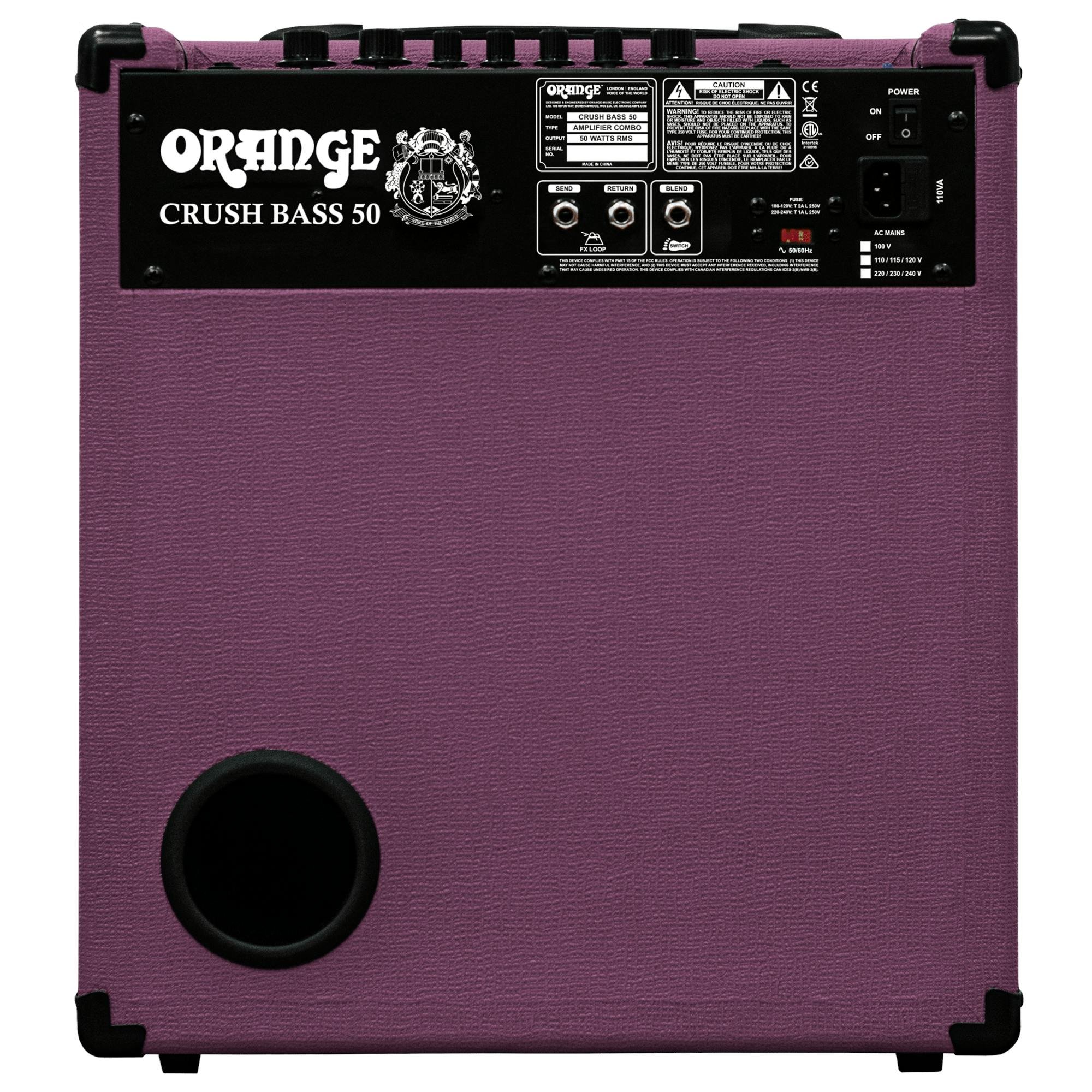 Orange Limited Edition Glenn Hughes Crush Bass 50 Combo - 449083-orange glenn hughes 4.jpg