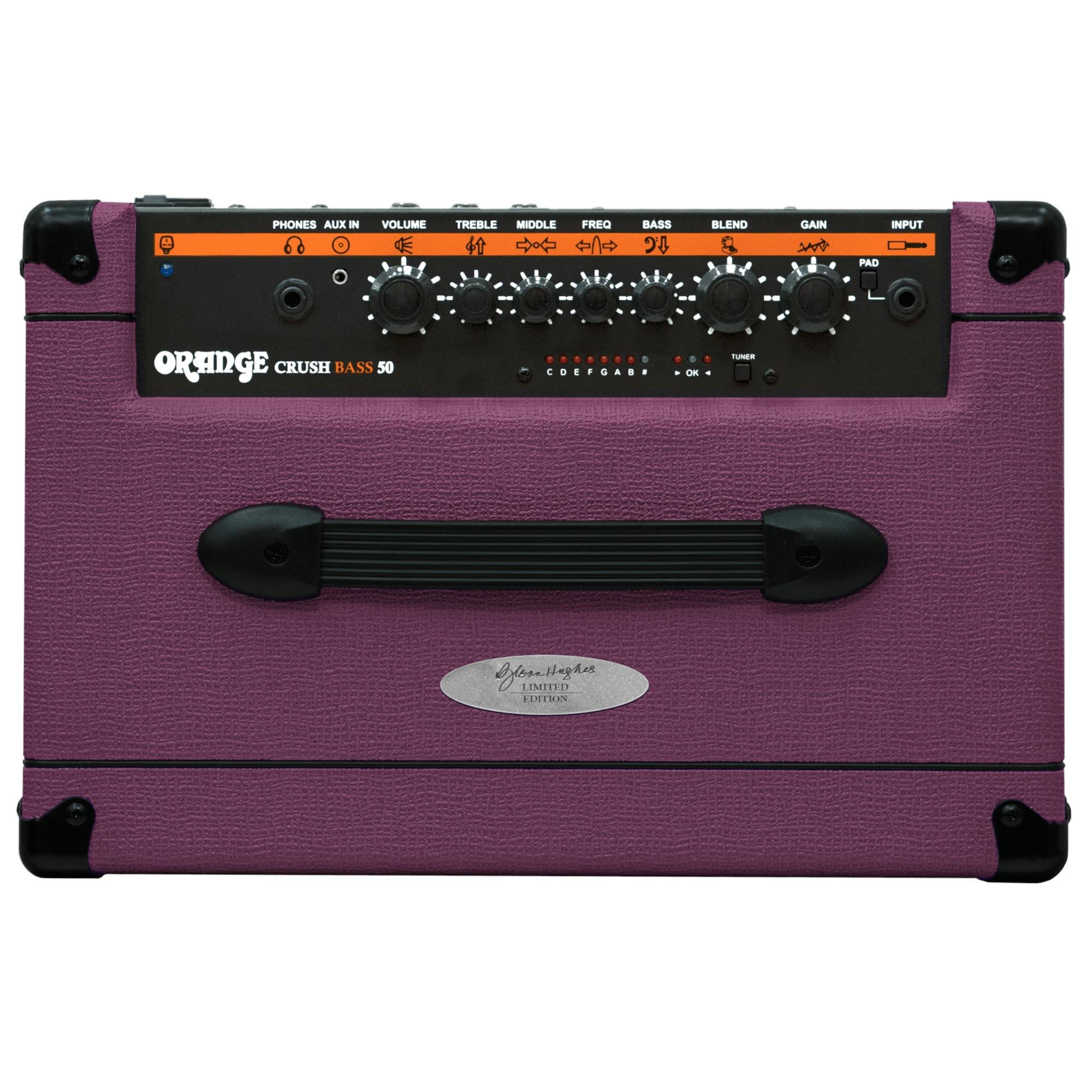 Orange Limited Edition Glenn Hughes Crush Bass 50 Combo - 449084-orange glenn hughes 5.jpg