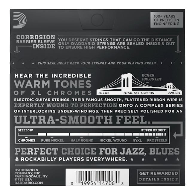 D'Addario ECG26 XL Chromes Flatwound 13-56 Medium Electric Guitar Strings - 380343-Untitled-2.jpg