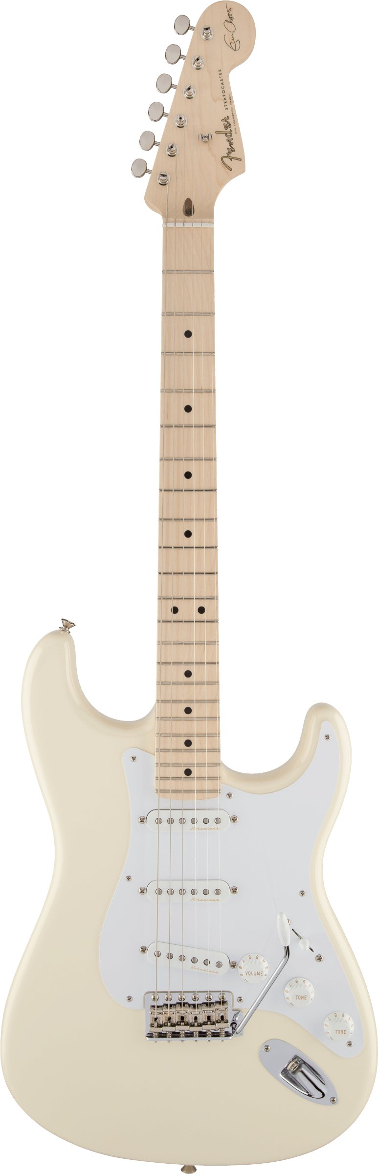 Fender Eric Clapton Signature Strat Electric Guitar Olympic White