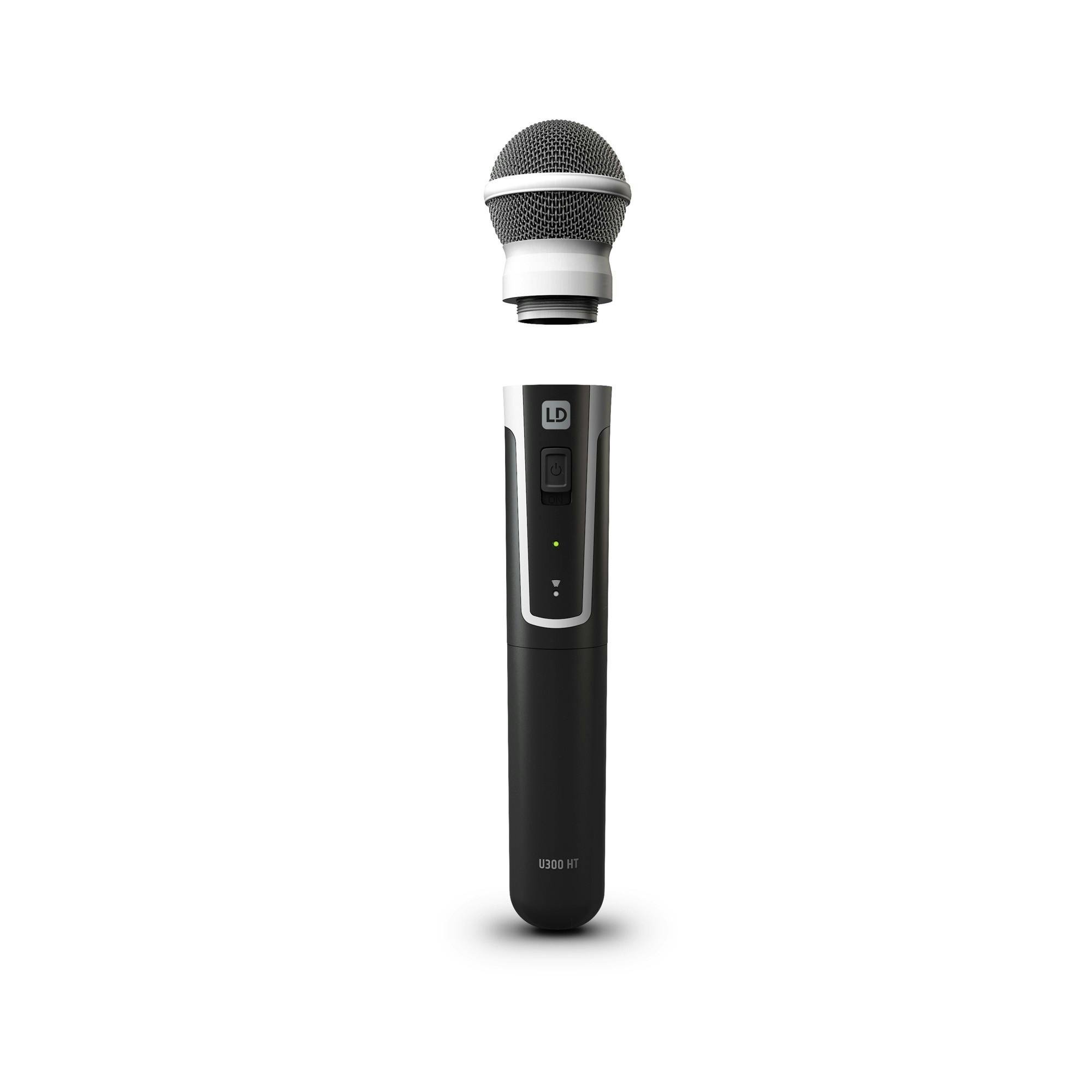 LD Systems U308 HHD Wireless Microphone System with Dynamic Handheld Microphone - 466011-1632738681872.jpg