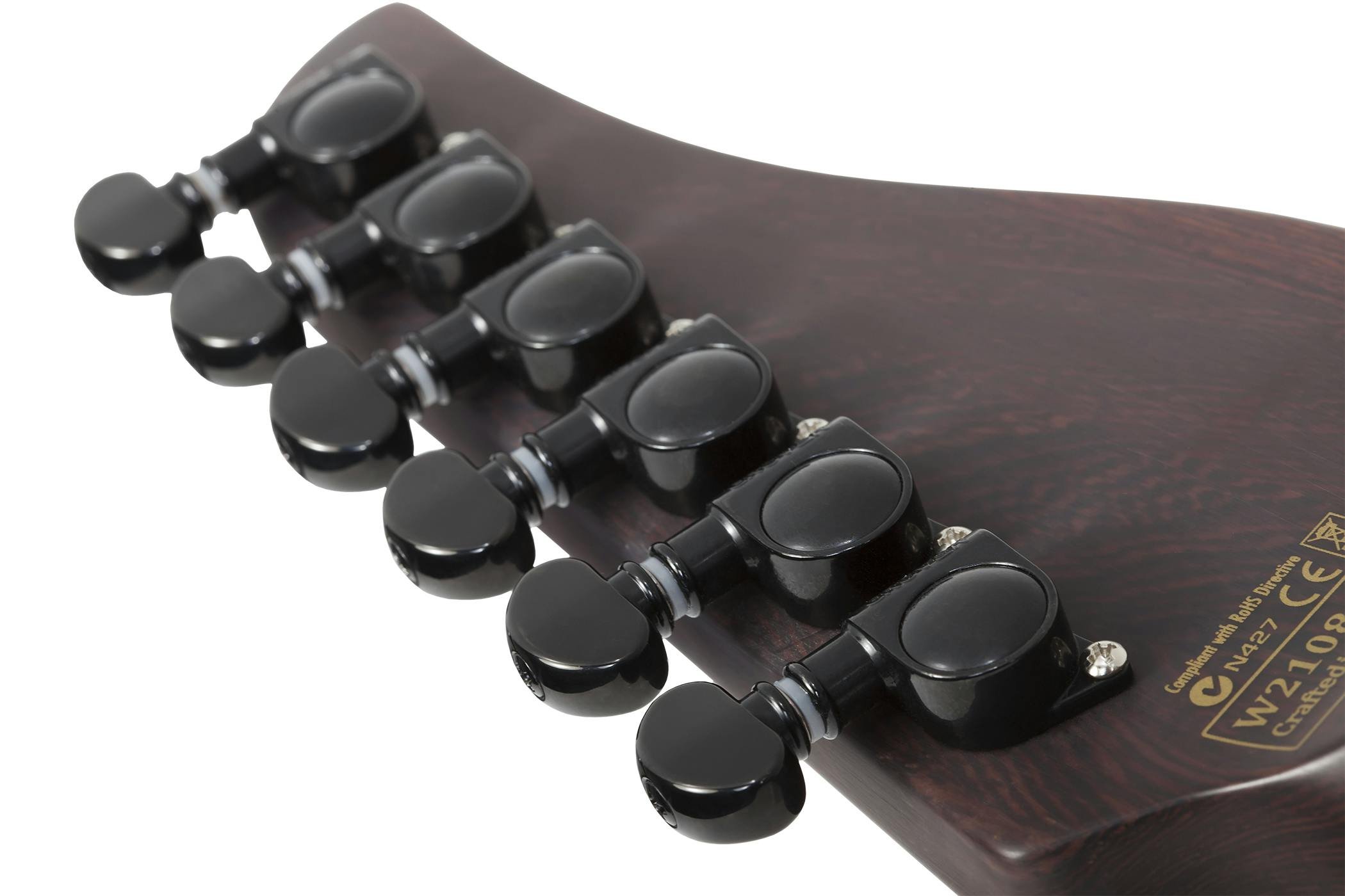 Schecter Reaper-6 Elite FR S Electric Guitar in Bloodburst - SCH-GTR-2181-Schecter-Reaper-6-Elite-FR-S-Bloodburst-Headstock-Back.jpg
