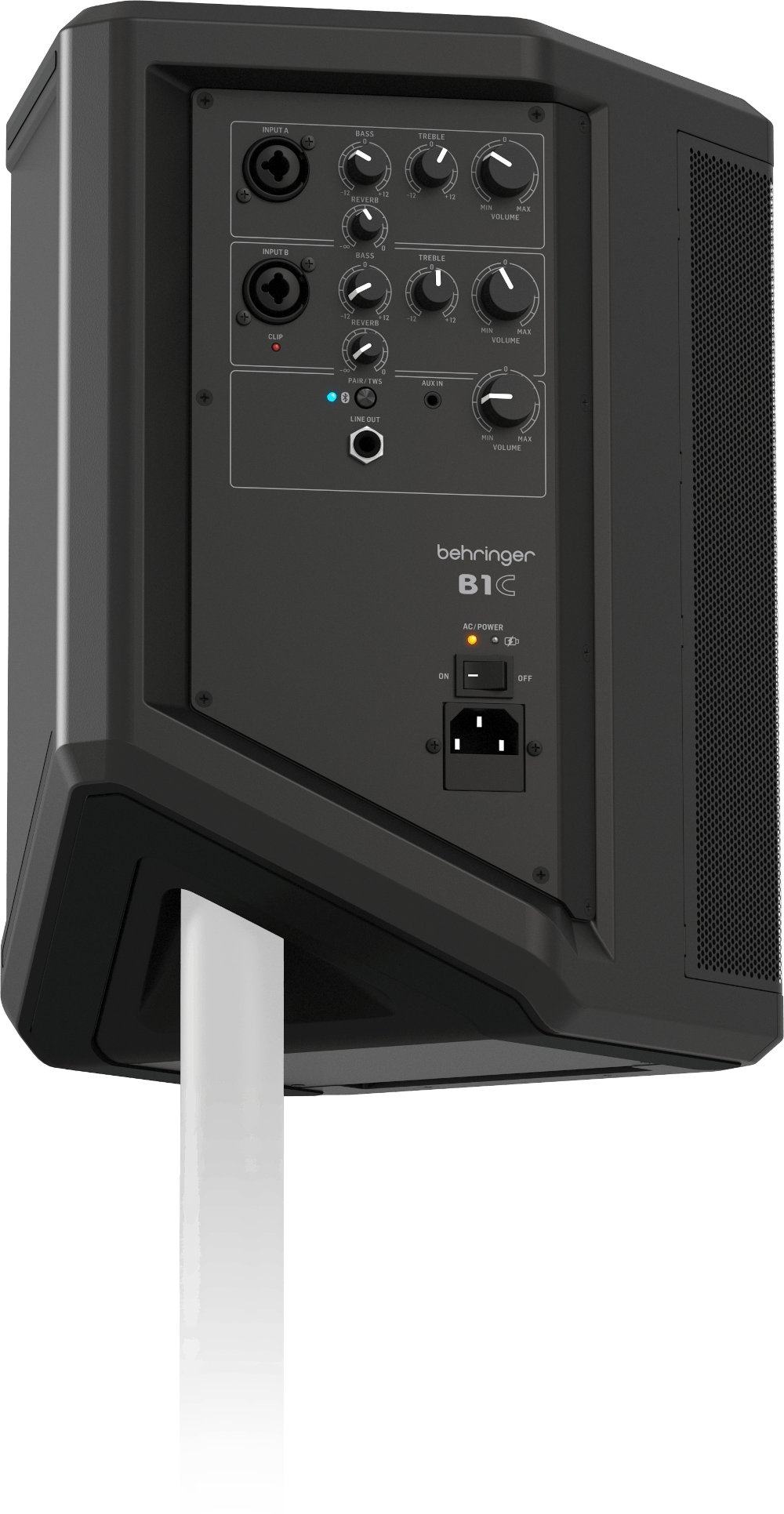 Behringer B1C All-in-One Portable 200W Speaker with Battery Operation, Bluetooth Audio Streaming & Reverb - 0313-AIG86-UK1-BE_0313-AIG_B1C_Media-Other3.jpg