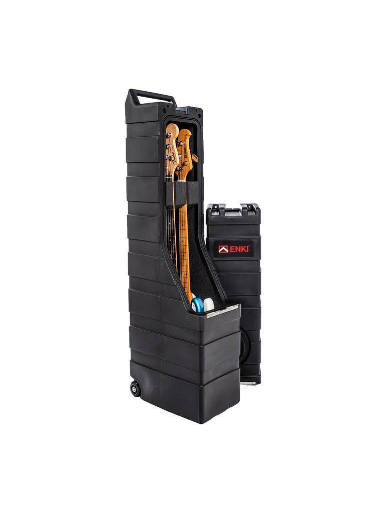 ENKI AMG-2 Electric Bass Case - Hard Case for 2 Bass Guitars - Aircraft Hold Approved - 341581-1561729410290.jpg