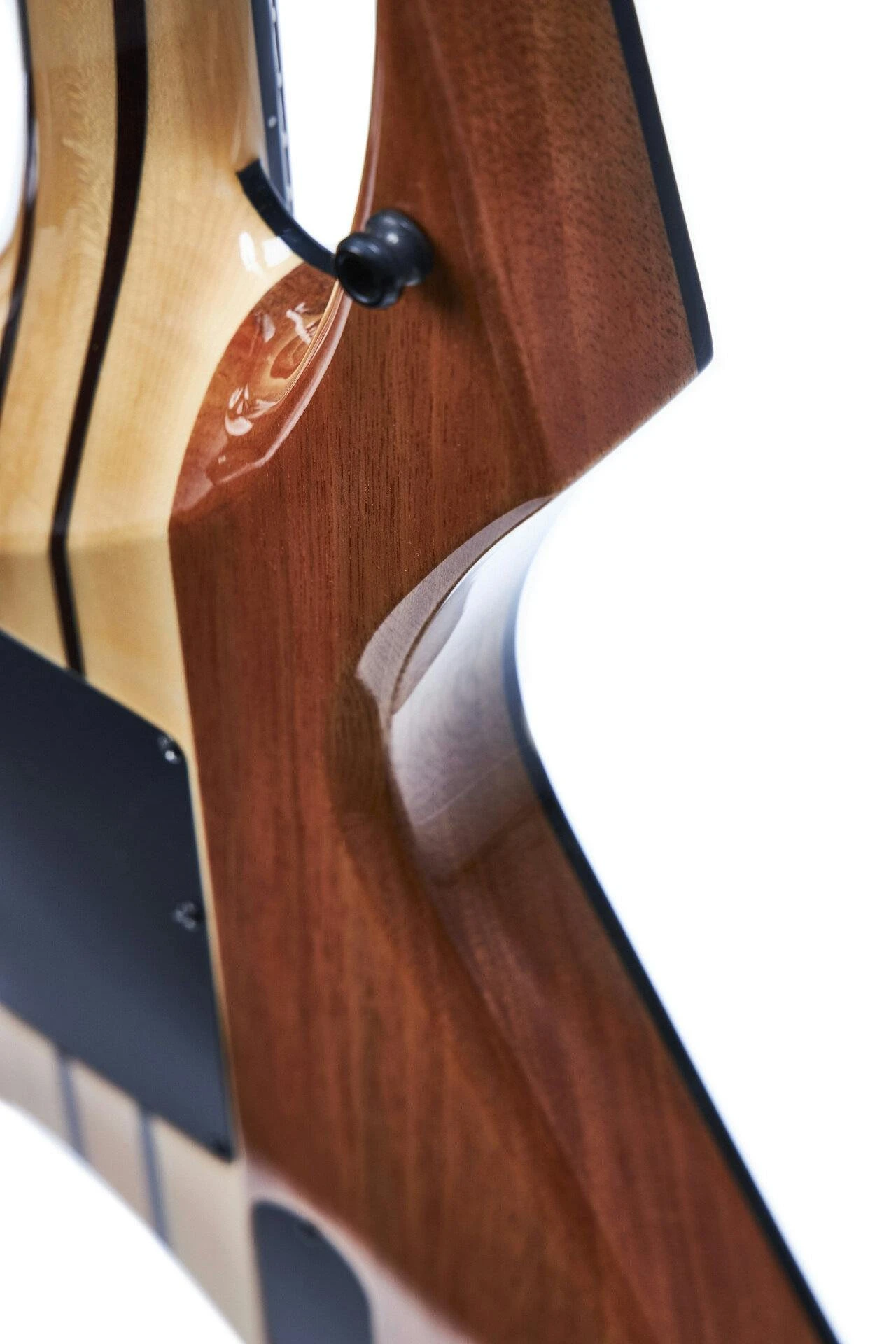 BC Rich Extreme Series Warlock Exotic Electric Guitar with Floyd Rose in Spalted Maple - 514780-BC-Rich-Extreme-Series-Warlock-Exotic-Floyd-Rose-Spalted-Maple-Back.jpg