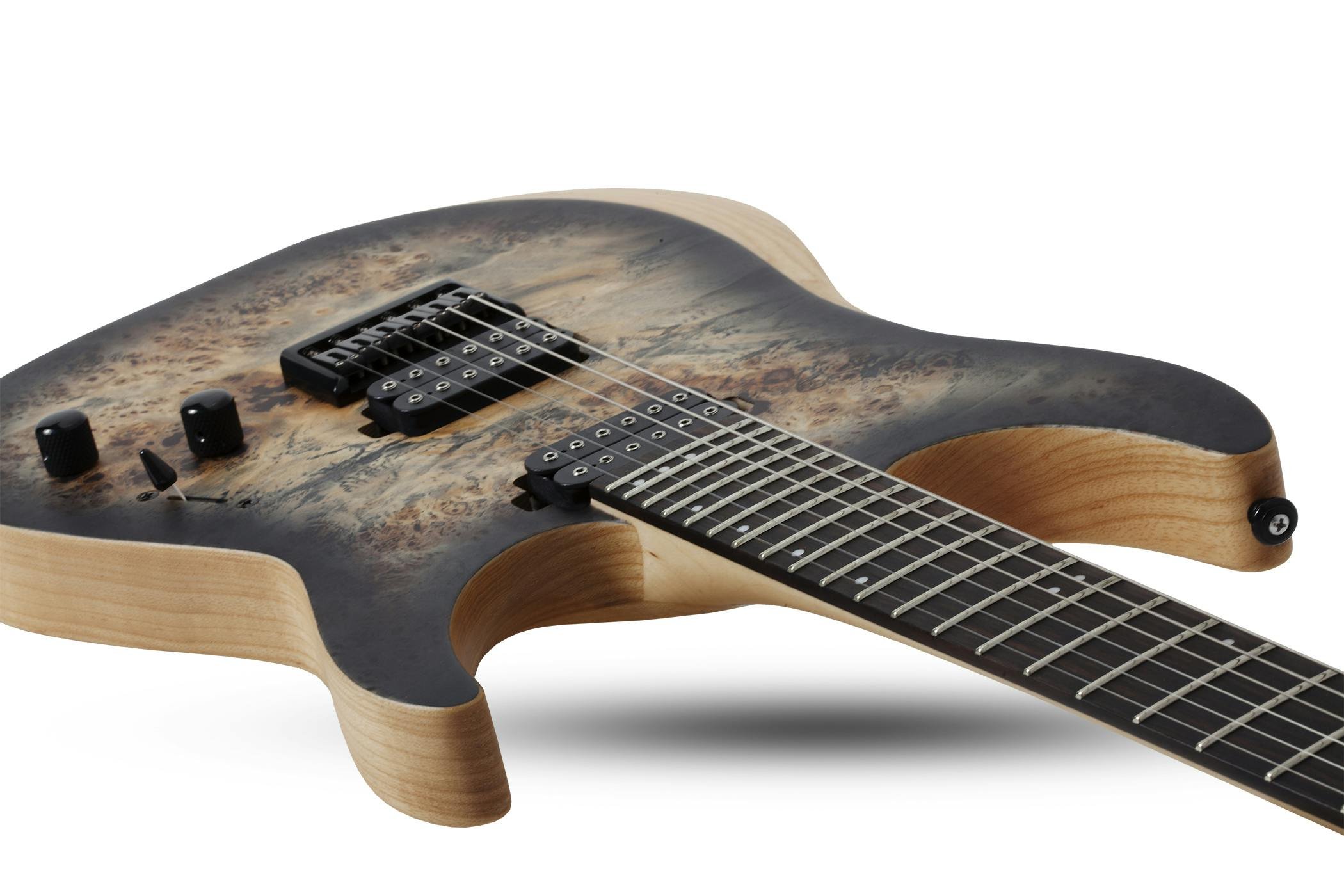 Schecter Reaper-6 in Charcoal Burst - Andertons Music Co.