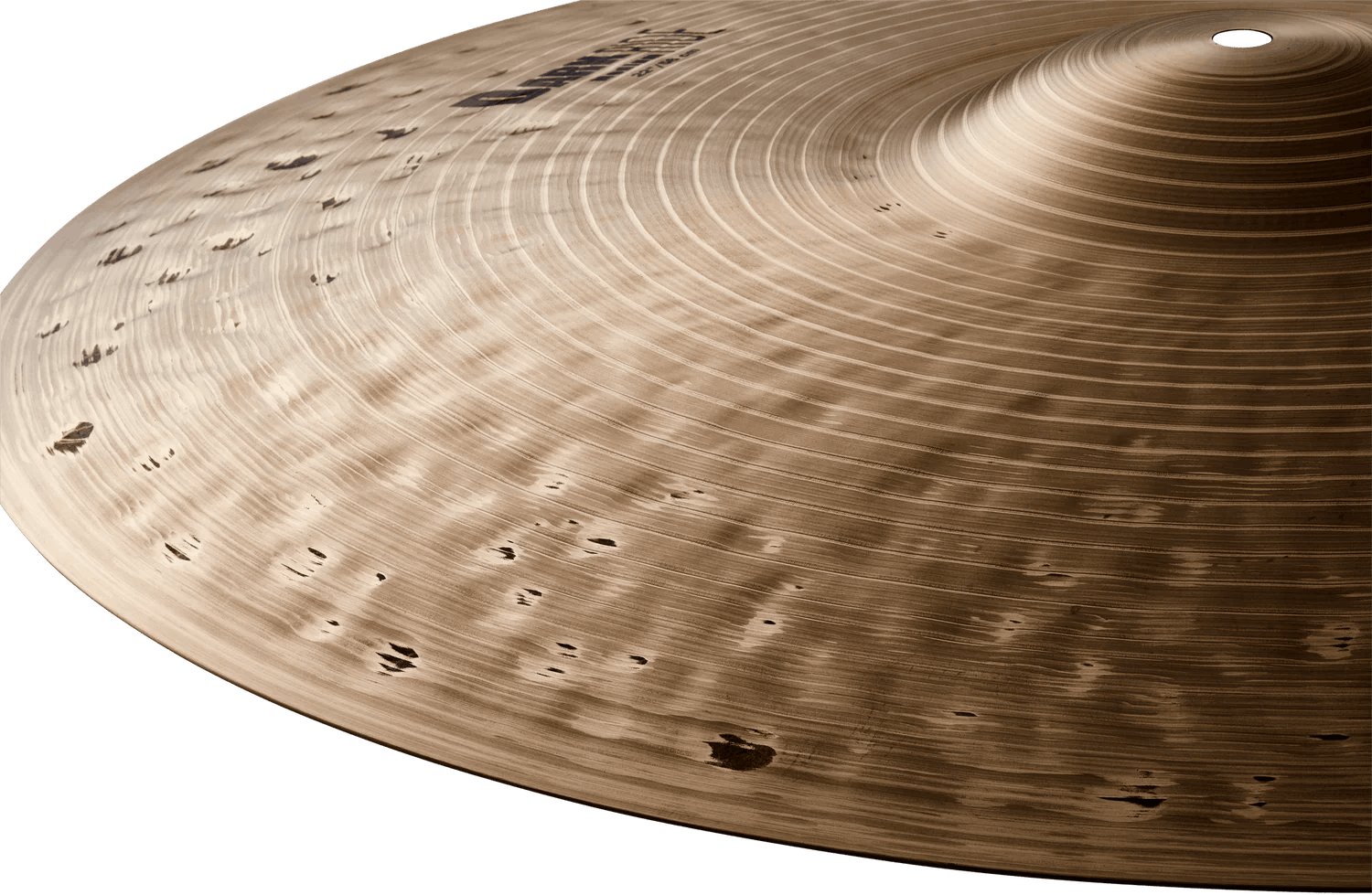 Zildjian K 22" Dark Medium Ride - K0830-Zildjian_K_22_Dark_Ride_Close_Up_Edge.jpg
