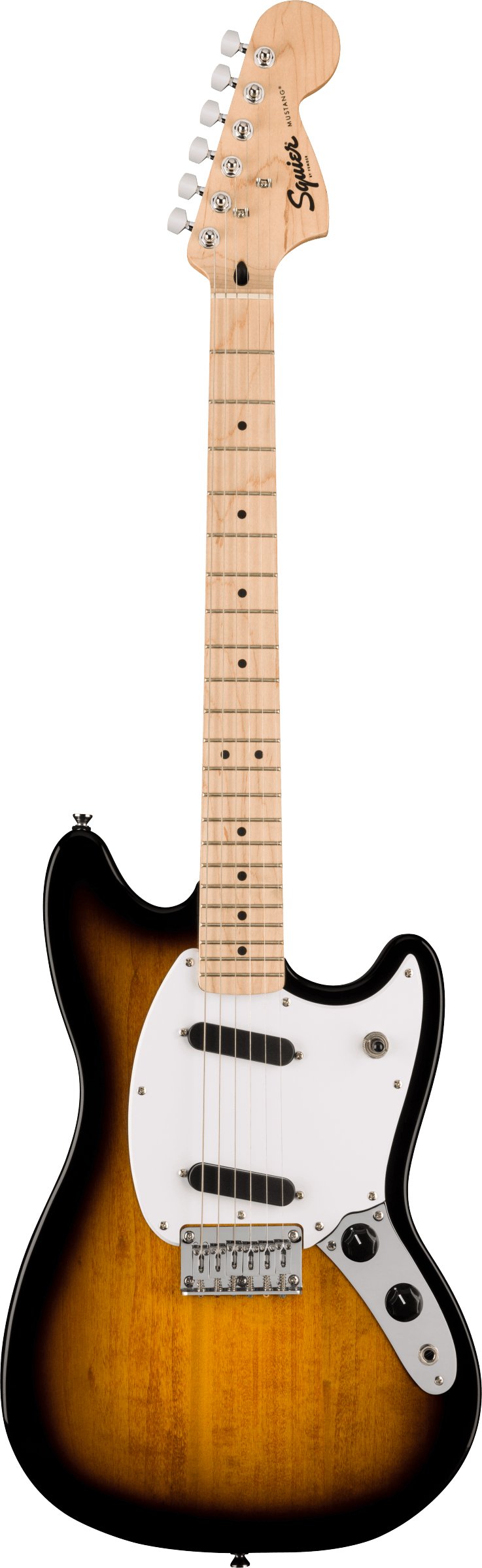 ギター Squier Sonic Mustang 2-Color Sunburst Squier Sonic Mustang Electric Guitar in 2-Colour Sunburst