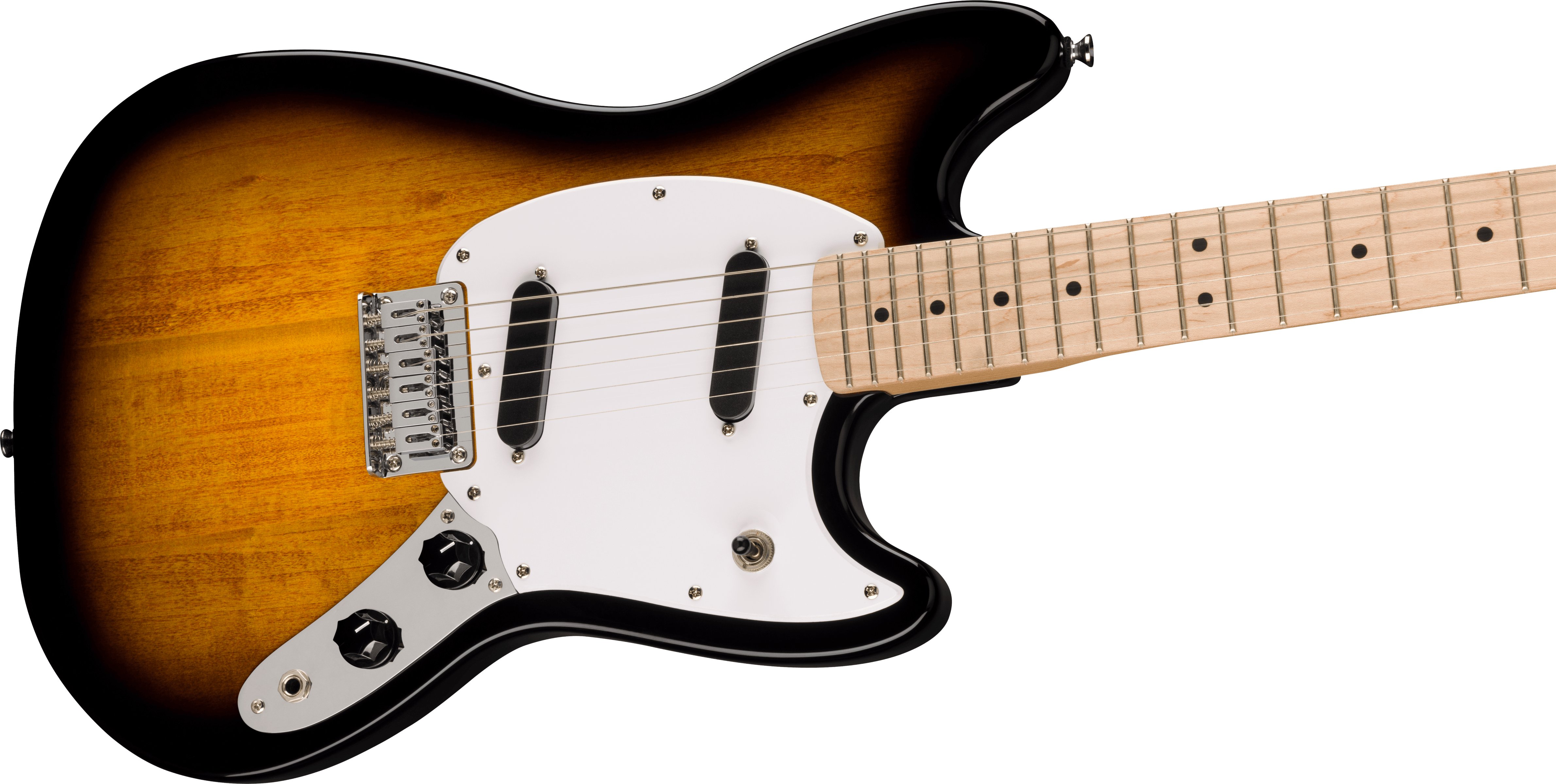 Squier Sonic Mustang Electric Guitar in 2-Colour Sunburst