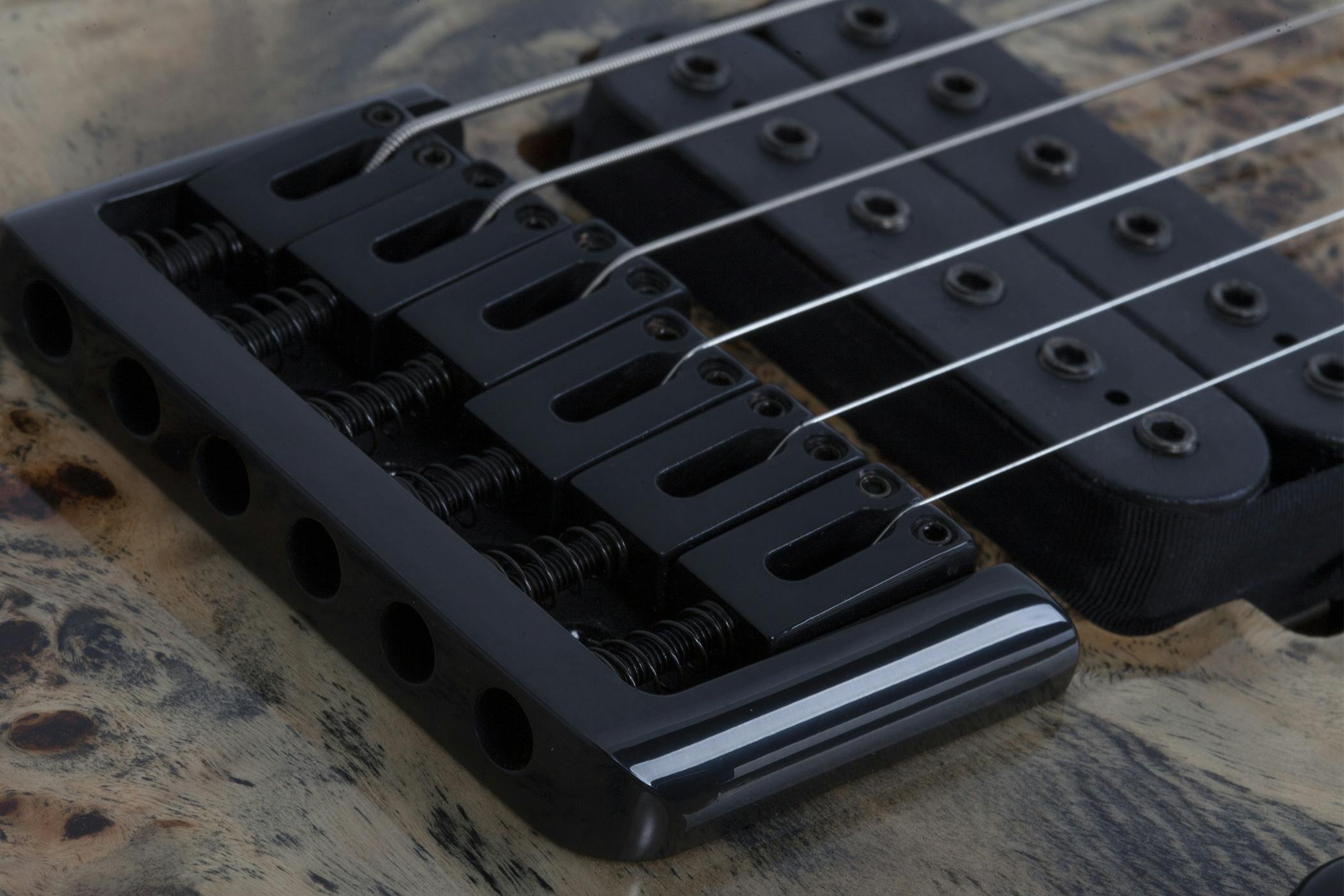 Schecter C-6 PRO in Charcoal Burst - 290167-C-6 PRO CB BRIDGE HIGHRES.jpg