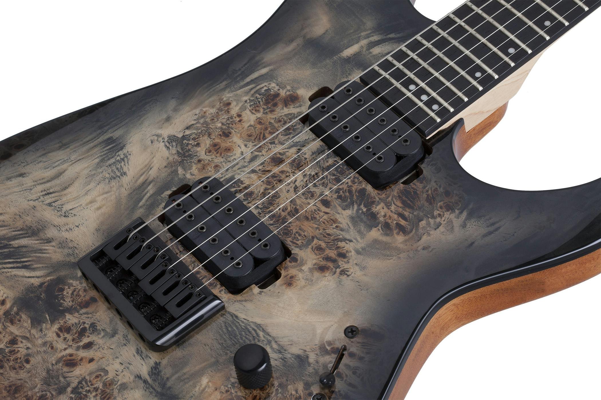 Schecter C-6 PRO in Charcoal Burst - 290168-C-6 PRO CB PICKUPS FAR HIGHRES.jpg