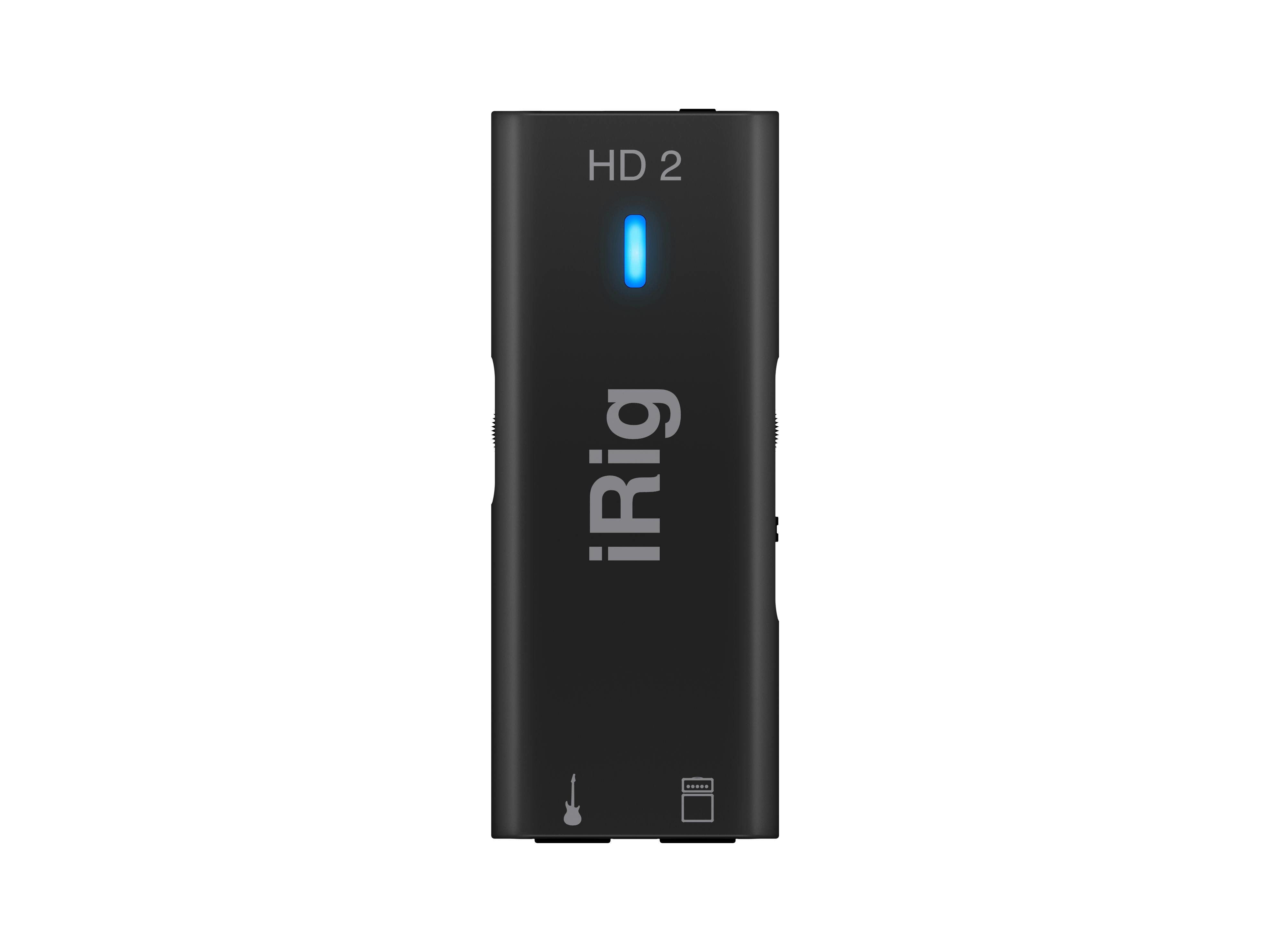 IK Multimedia iRig HD 2 Guitar Audio Interface - 121507-1_iRigHD2_top_no_shade_v3.jpg