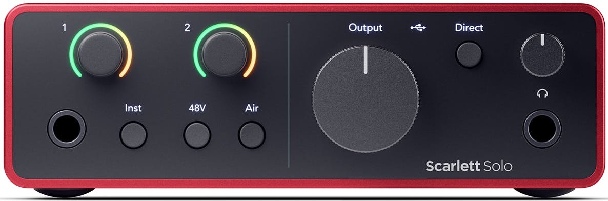 Focusrite Scarlett Solo Studio 4th Gen - Andertons Music Co.