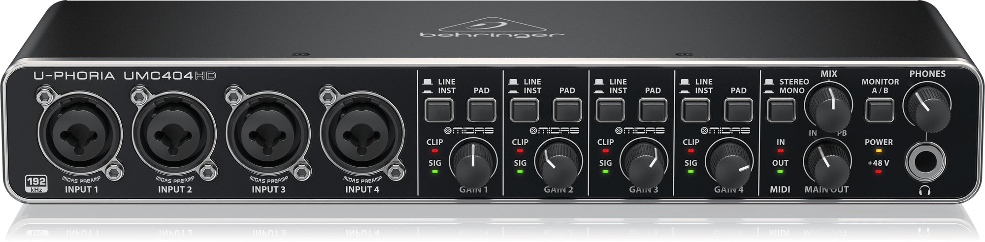 Behringer UMC404HD USB Audio Interface - Andertons Music Co.