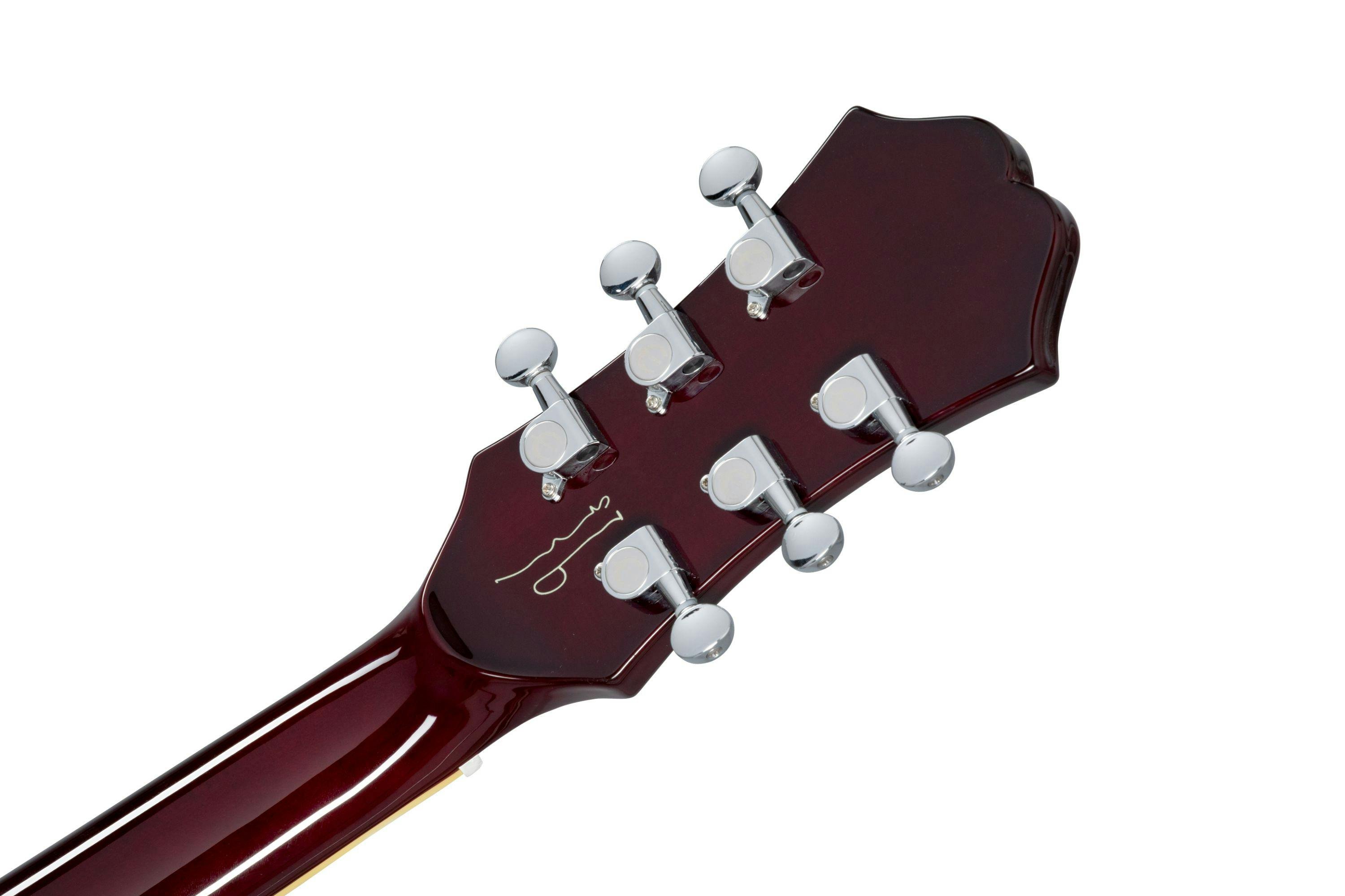Epiphone Artist Noel Gallagher Signature Riviera Semi-Hollow Electric Guitar in Dark Wine Red - 534092-Epiphone Noel Gallagher Riviera Semi Hollow Electric Guitar in Dark Wine Red 8.jpg