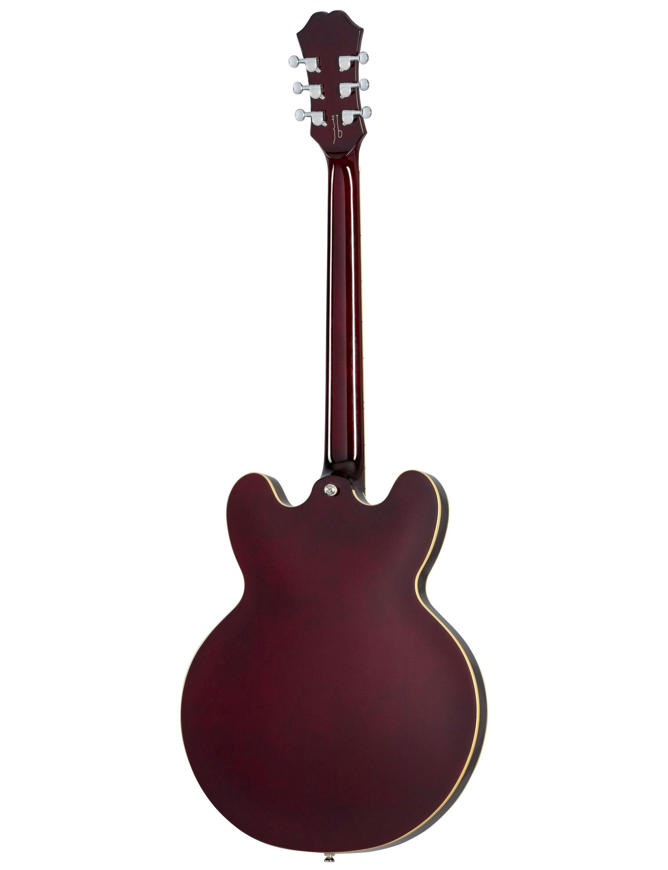 Epiphone Noel Gallagher Riviera Semi-Hollow Electric Guitar in Dark Wine Red - 534088-Epiphone Noel Gallagher Riviera Semi Hollow Electric Guitar in Dark Wine Red 4.jpg