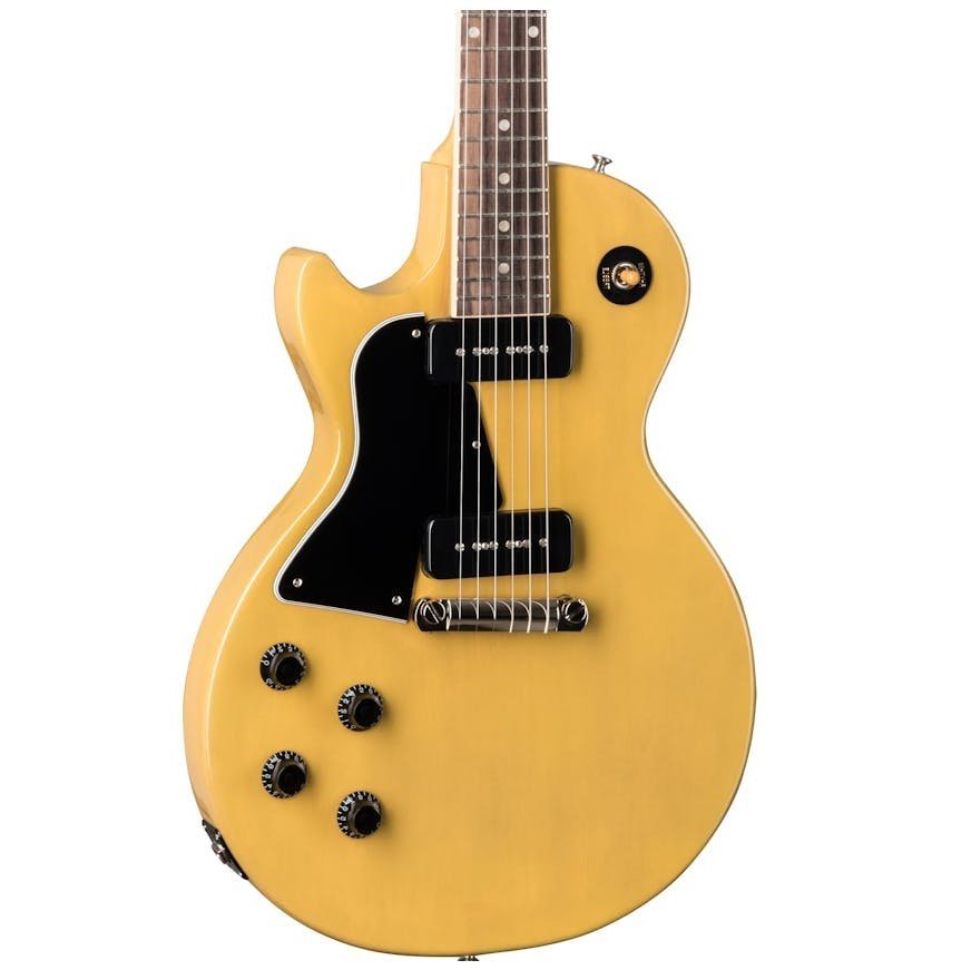 Gibson USA Les Paul Special in TV Yellow Left Handed - 338912-LPSP00LTVNH1 - Hero.jpg