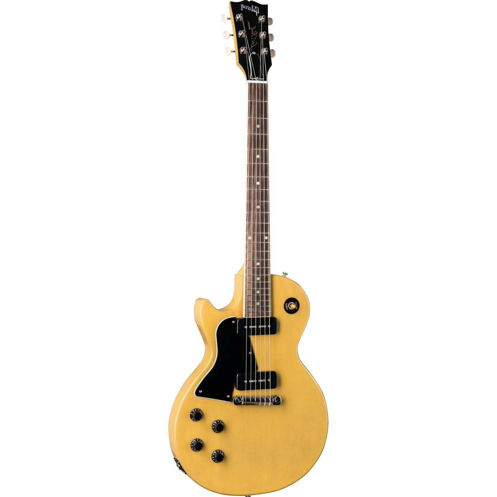 Gibson Les Paul Special in TV Yellow Left Handed - 338913-LPSP00LTVNH1 - Front.jpg