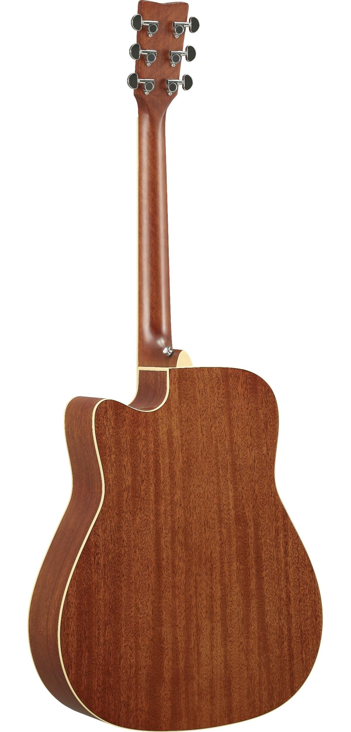 Yamaha FGC-TA TransAcoustic Brown Sunburst - 496210-Yamaha-FGC-TA-TransAcoustic-Brown-Sunburst-Back.jpg